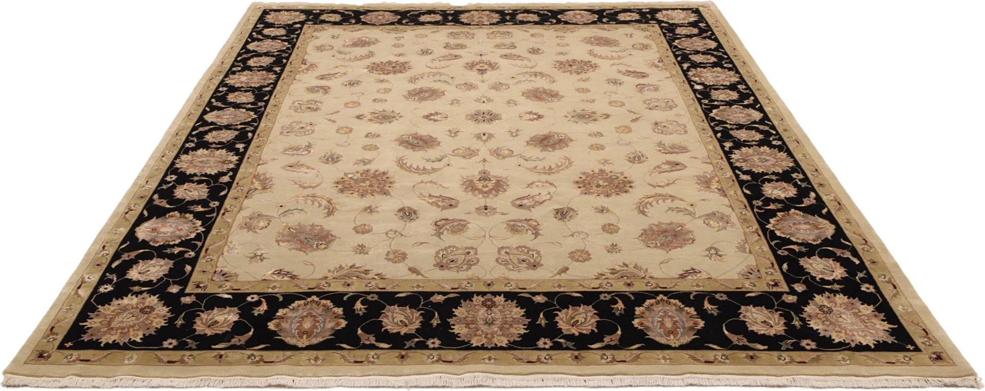 Alternative view of Tabriz Indian Rug 273 × 366 cm, hand-knotted