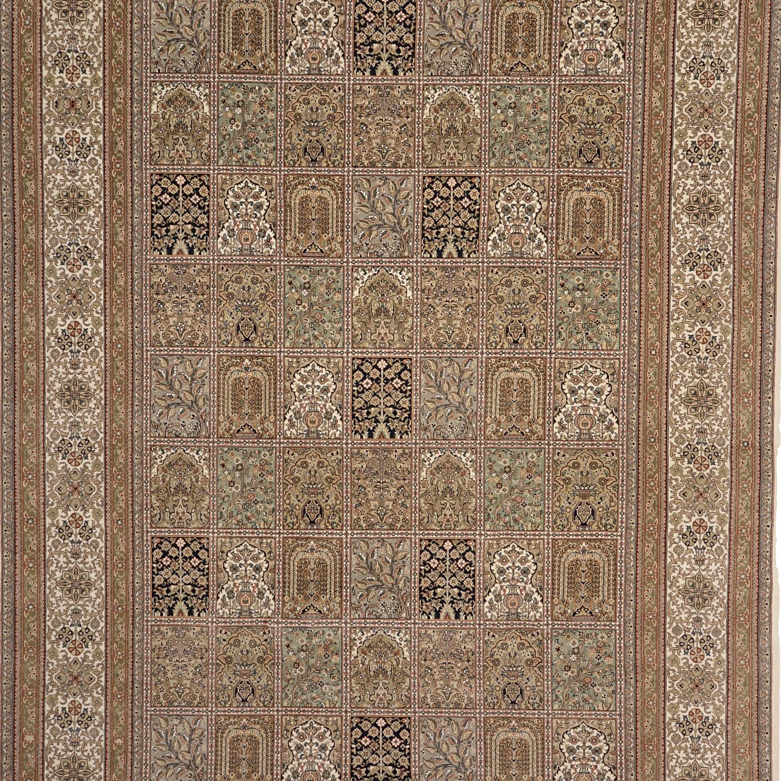 Qom Indian Rug 246 × 353 cm, hand-knotted - Image 5