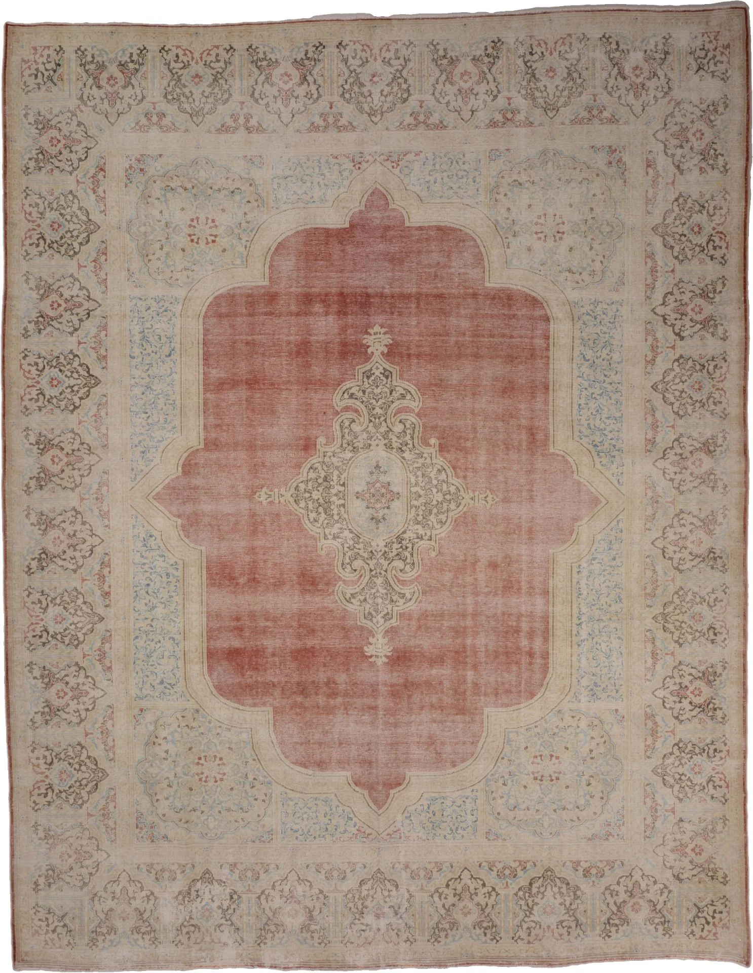 Wool Pakistani Rug 296 × 375 cm, hand-knotted