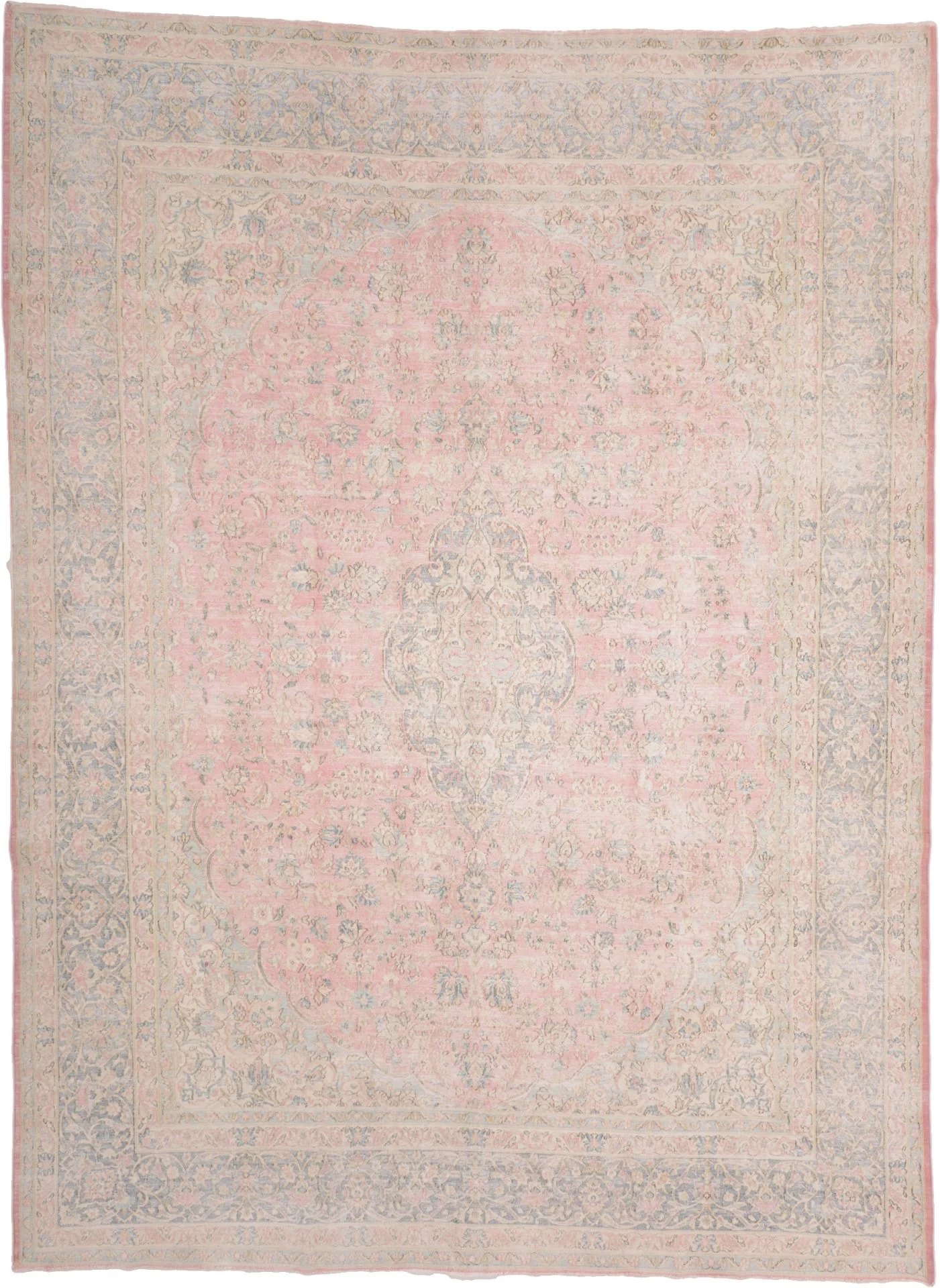 Hand-Knotted Pakistani Rug, 284 × 380 cm, Wool