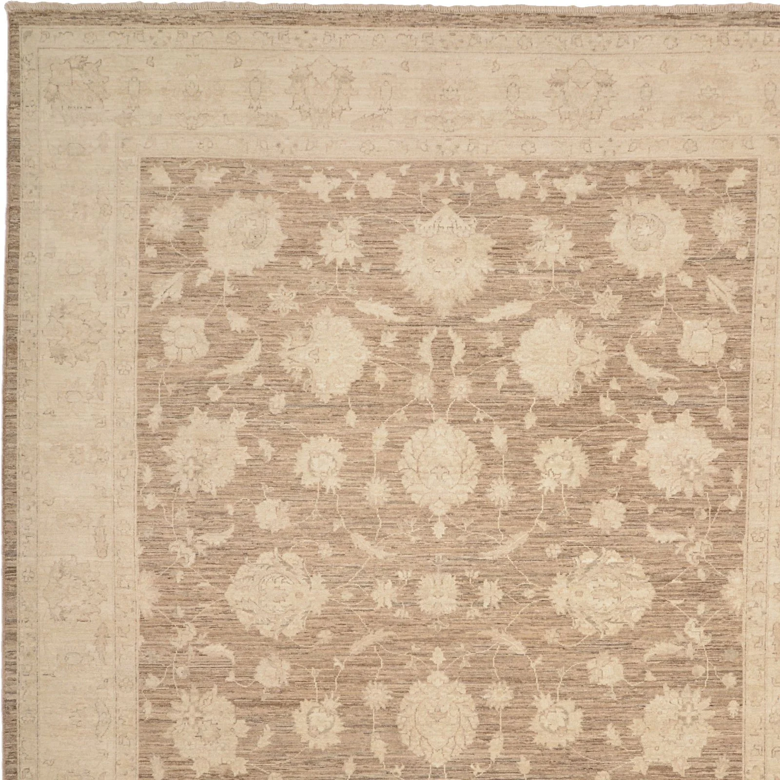 Wool Ziegler Pakistani Rug 270 × 358 cm, hand-knotted - Image 3