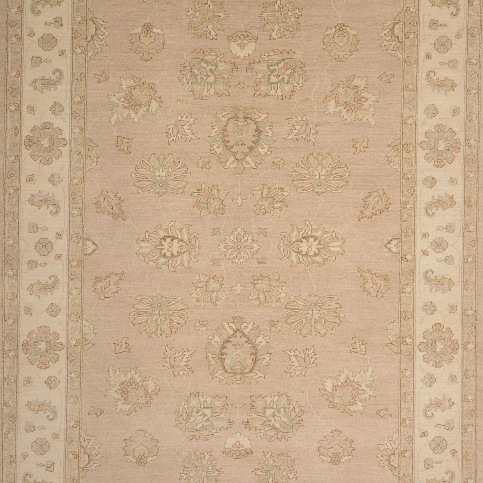 Alternative view of Ziegler Pakistani Rug 209 × 299 cm in Wool, hand-knotted