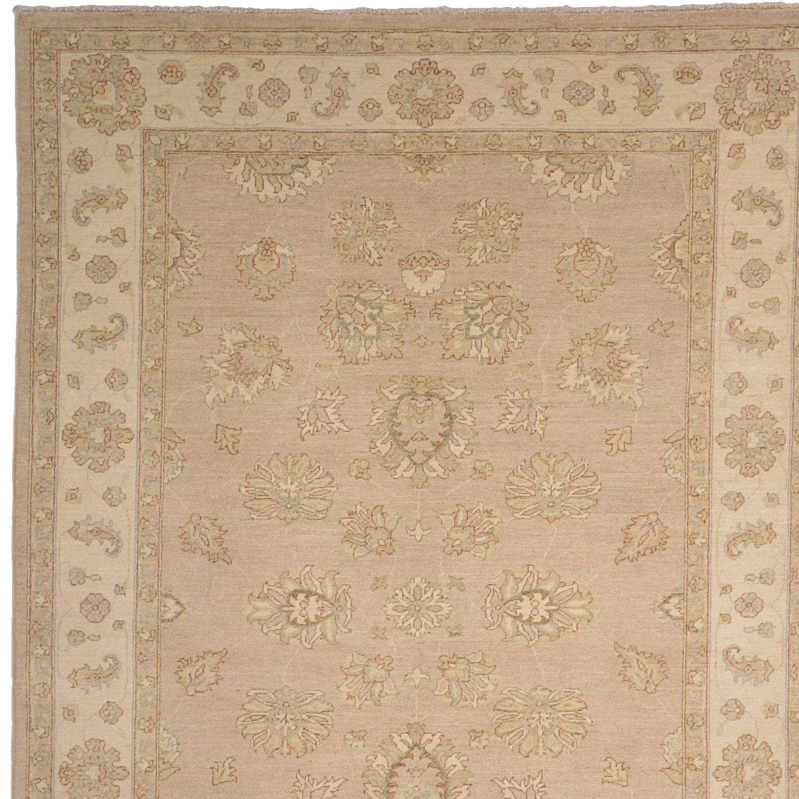Ziegler Pakistani Rug 209 × 299 cm in Wool, hand-knotted - Image 3