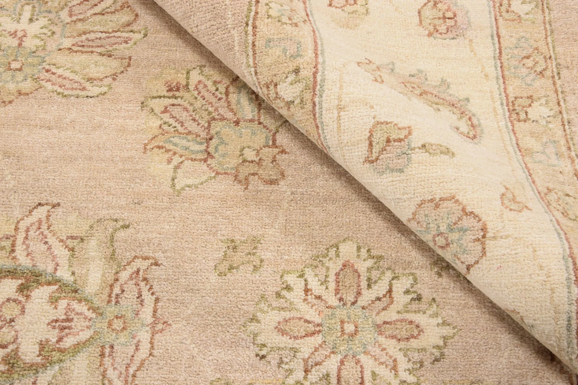 Ziegler Pakistani Rug 209 × 299 cm in Wool, hand-knotted - Image 6