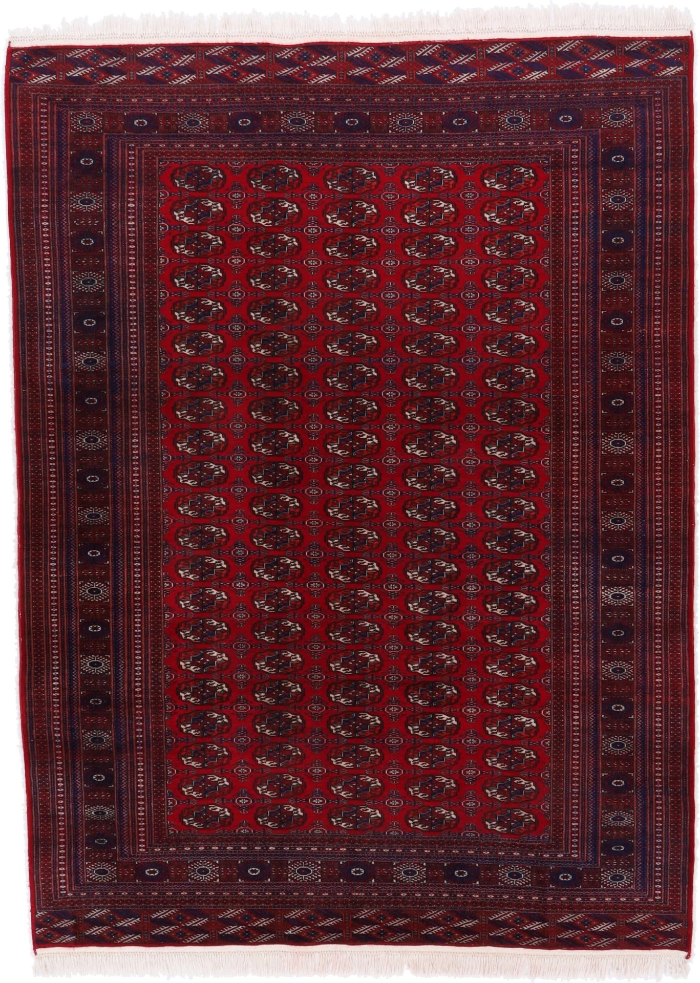 Hand-Knotted Persian Rug, 228 × 306 cm, Wool