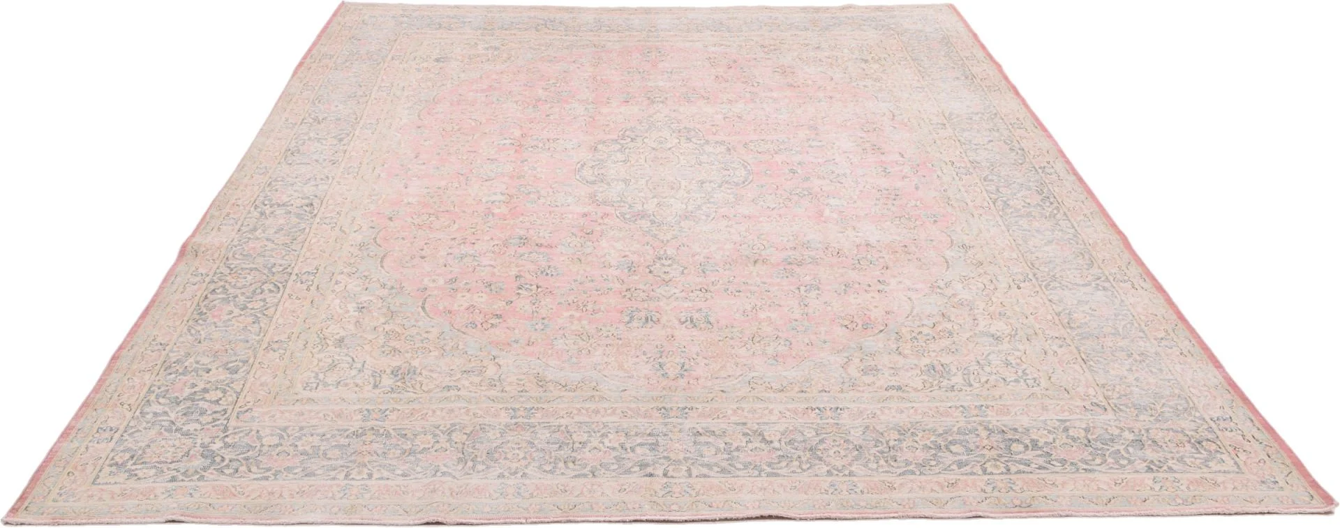 Hand-Knotted Pakistani Rug, 284 × 380 cm, Wool - Image 4