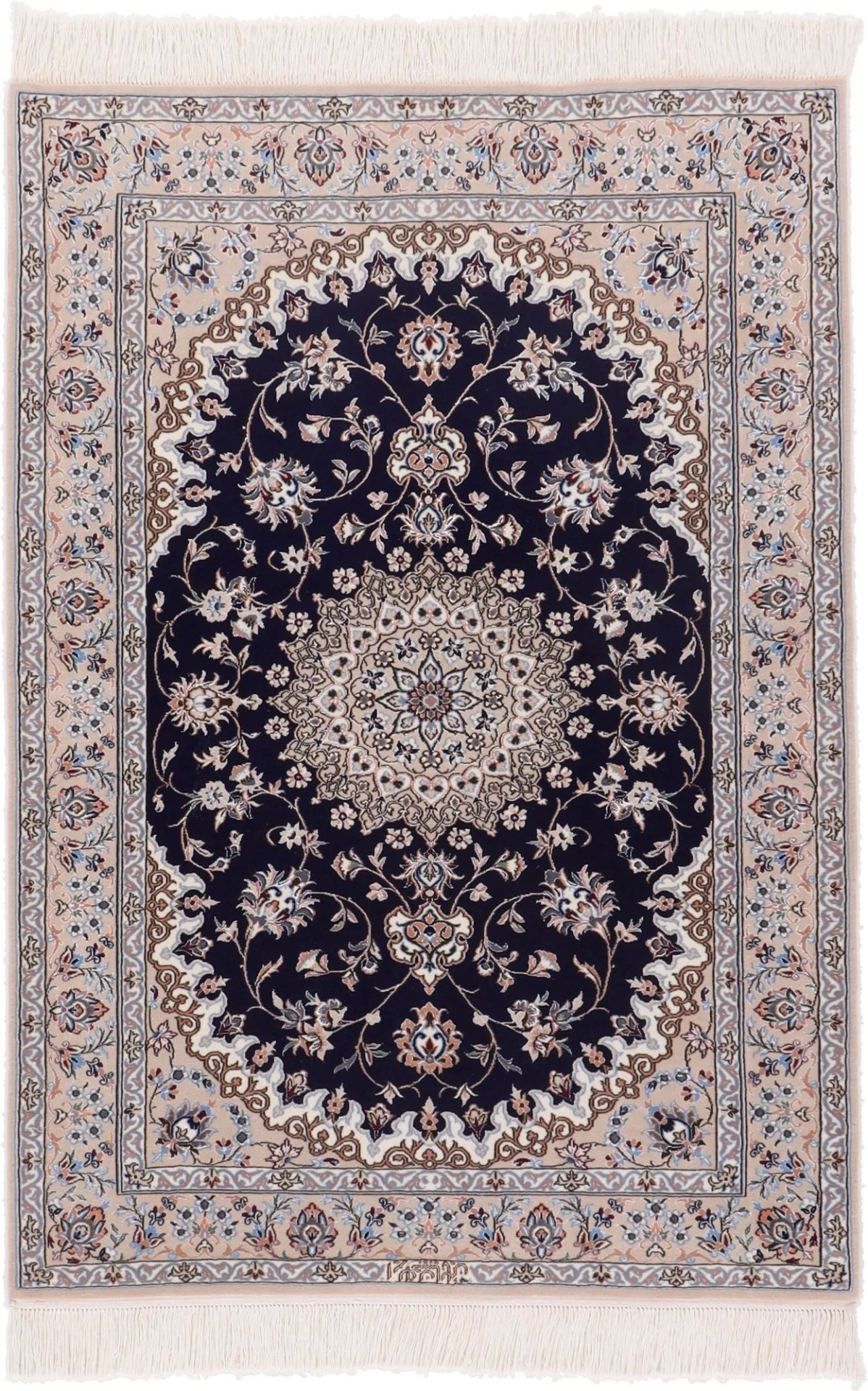 Wool Nain Persian Rug 104 × 149 cm, hand-knotted