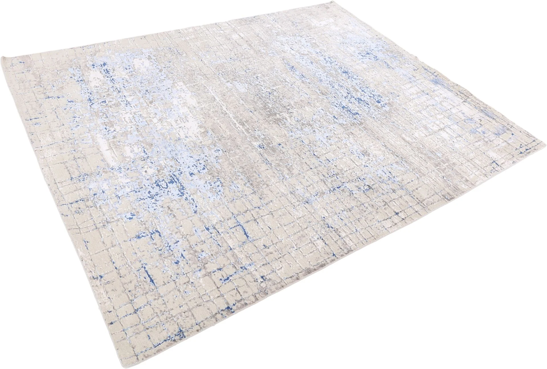 Wool & Silk Indian Rug 243 × 305 cm, hand-knotted - Image 3