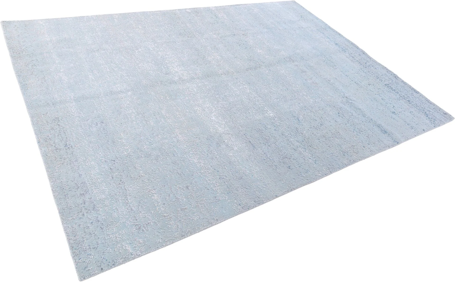 Alternative view of Hand-Knotted Indian Rug, 251 × 350 cm, Wool & Silk