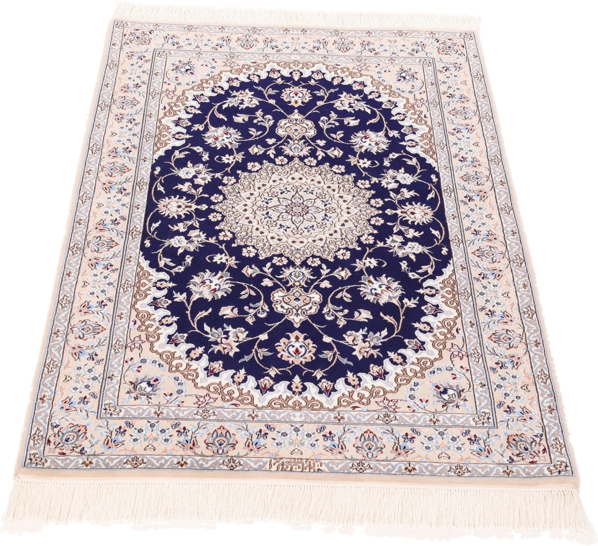Wool Nain Persian Rug 104 × 149 cm, hand-knotted - Image 3