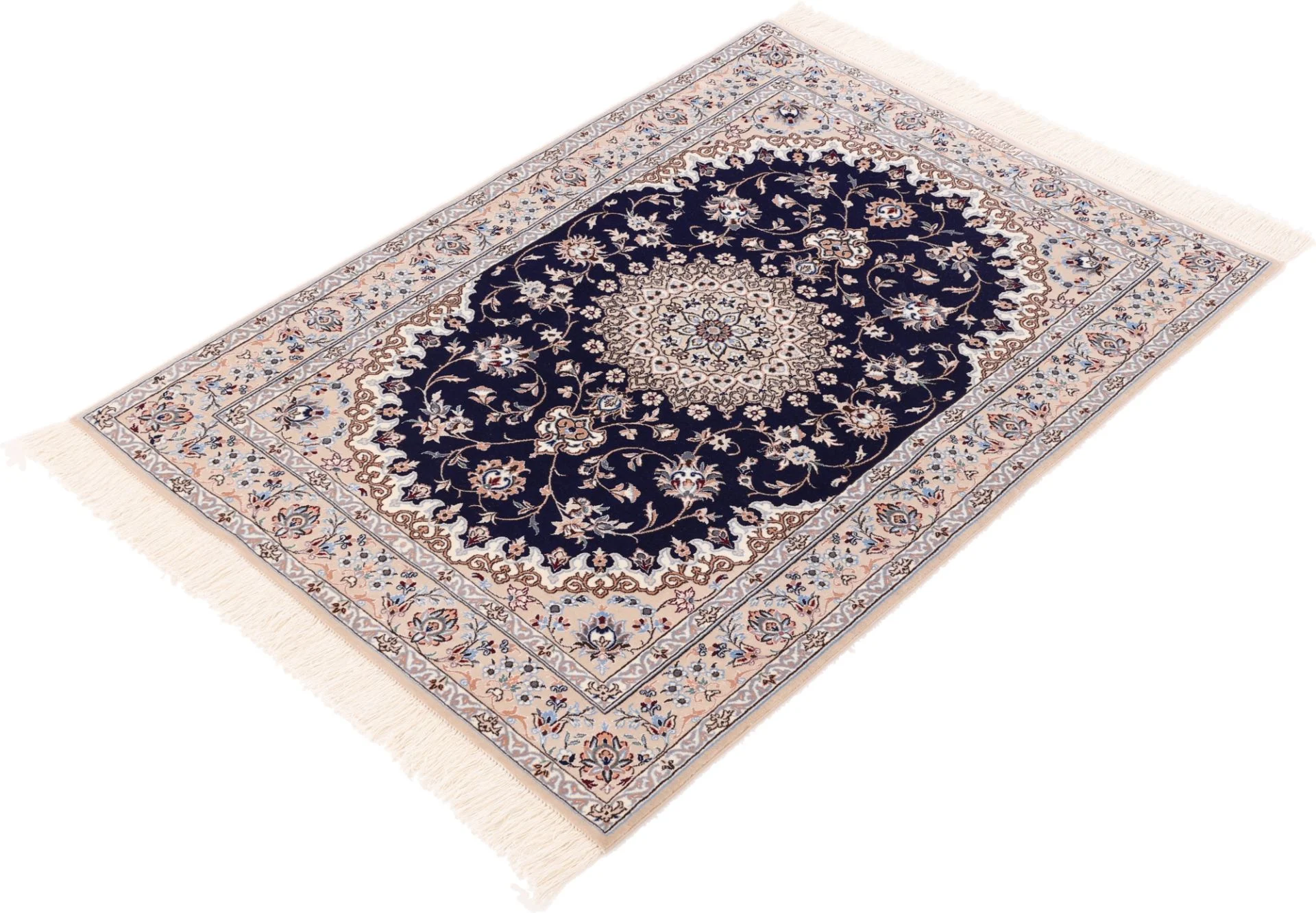 Wool Nain Persian Rug 104 × 149 cm, hand-knotted - Image 4