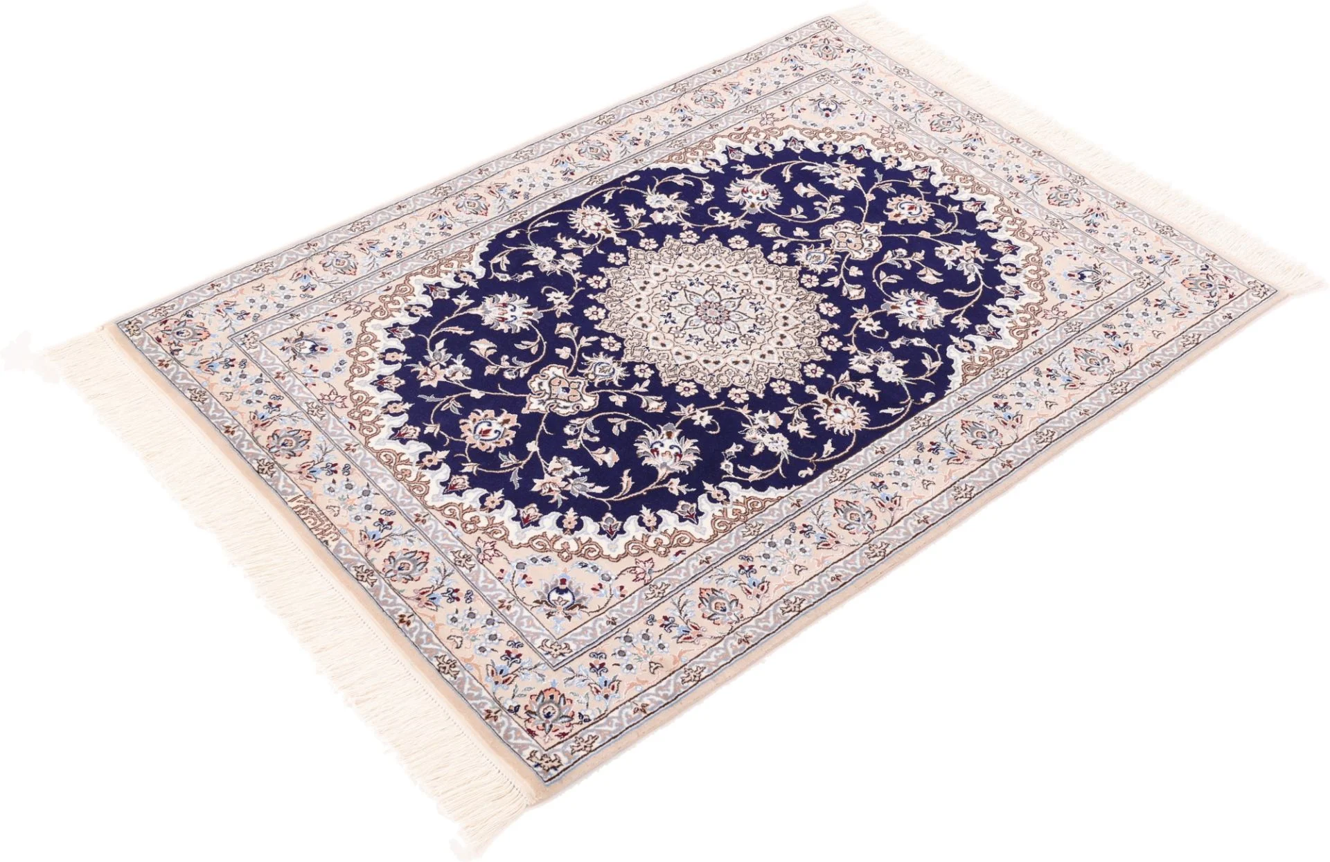 Wool Nain Persian Rug 104 × 149 cm, hand-knotted - Image 5