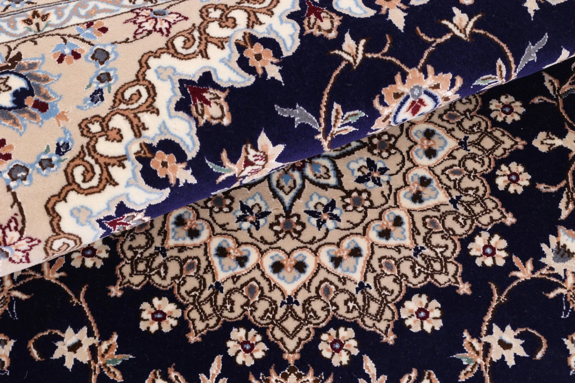 Wool Nain Persian Rug 104 × 149 cm, hand-knotted - Image 8