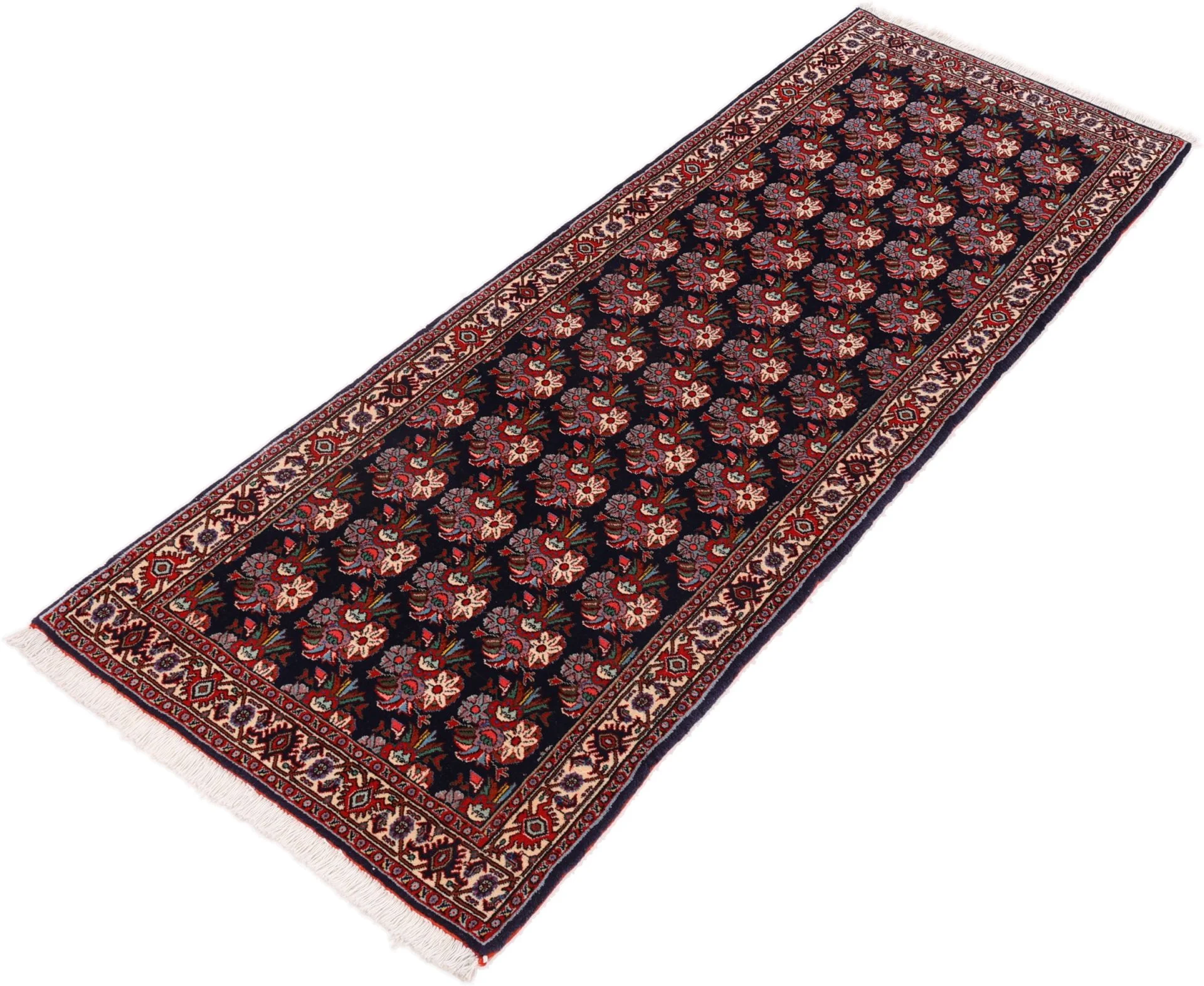 Wool Bijar Persian Rug 73 × 227 cm, hand-knotted - Image 4