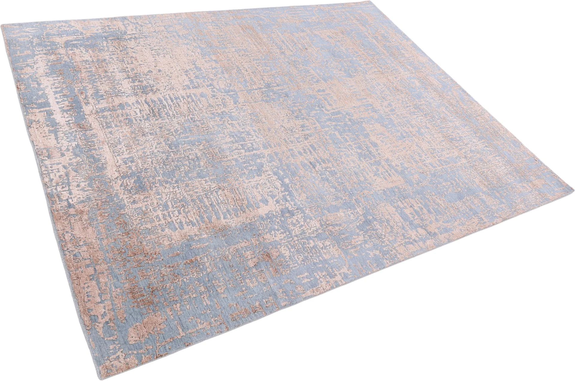 Alternative view of Wool & Silk Indian Rug 272 × 358 cm, hand-knotted