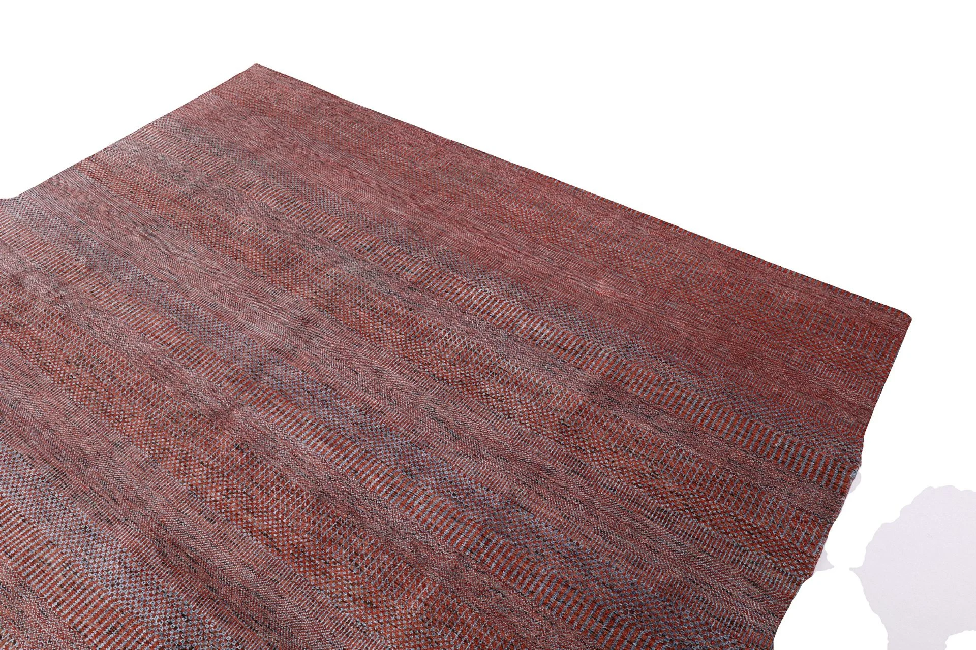 Wool & Silk Indian Rug 272 × 358 cm, hand-knotted - Image 5