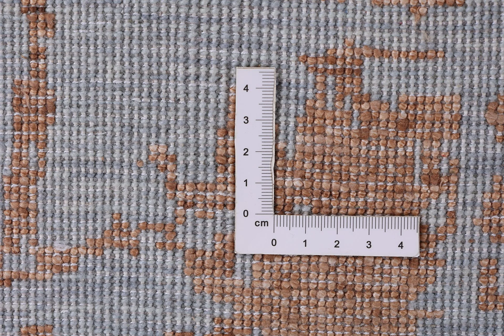 Hand-Knotted Indian Rug, 244 × 308 cm, Wool & Silk - Image 9