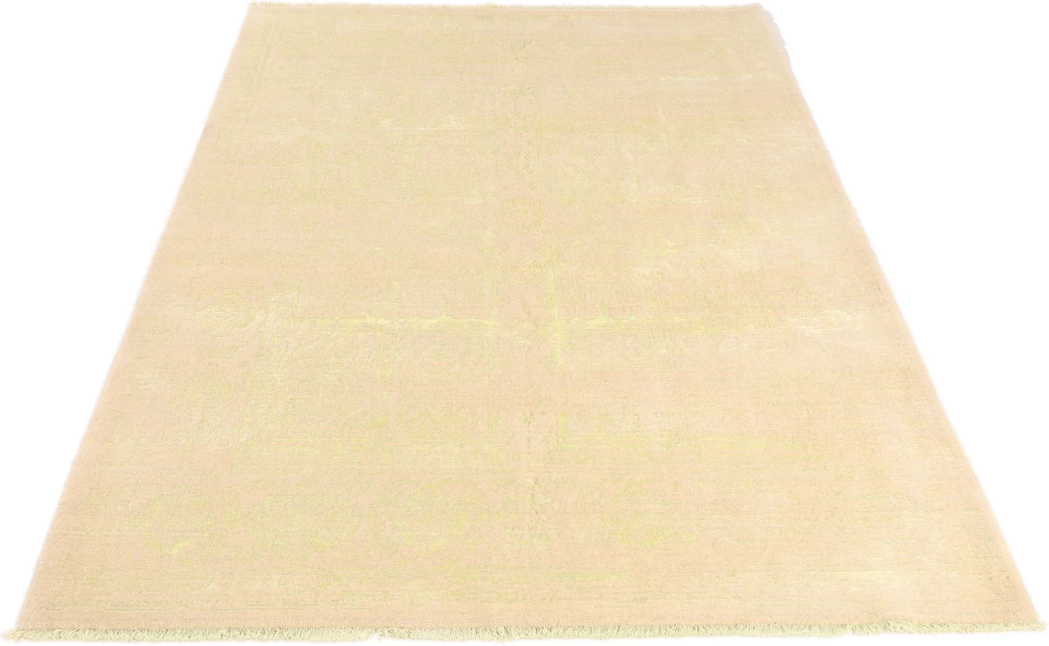 Alternative view of Hand-Knotted Indian Rug, 181 × 240 cm, Wool & Silk