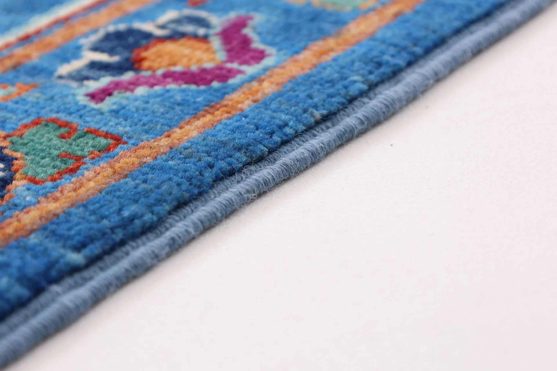 Hand-Knotted Samarkand Pakistani Rug, 202 × 322 cm, Wool - Image 6