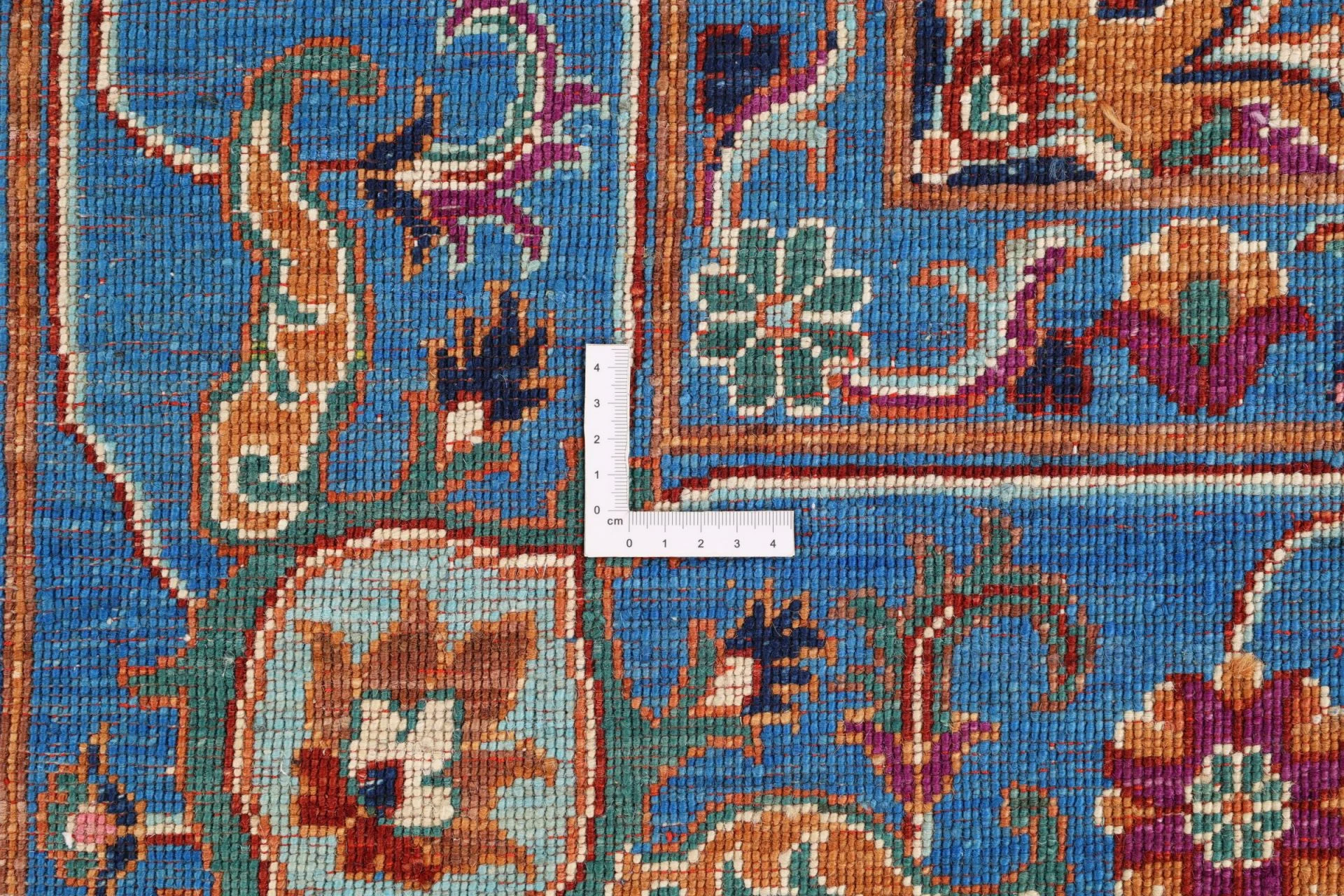 Hand-Knotted Samarkand Pakistani Rug, 202 × 322 cm, Wool - Image 9