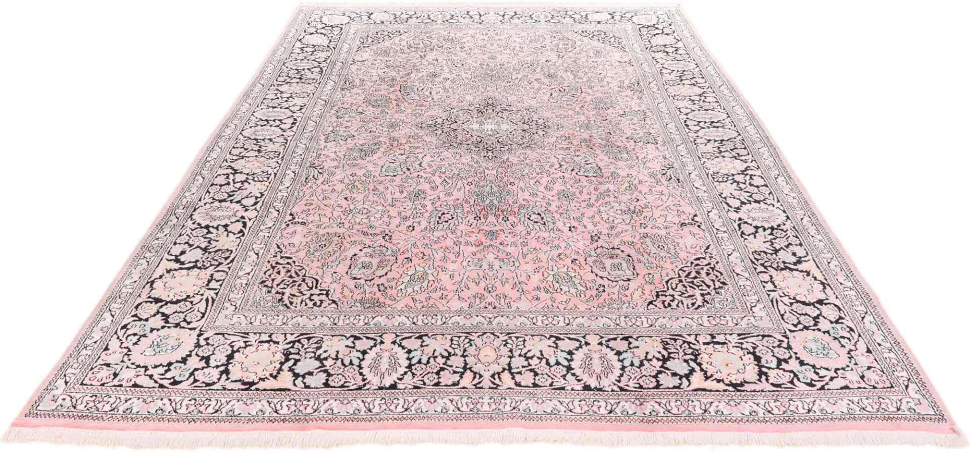 Alternative view of Hand-Knotted Indian Rug, 325 × 231 cm, Wool