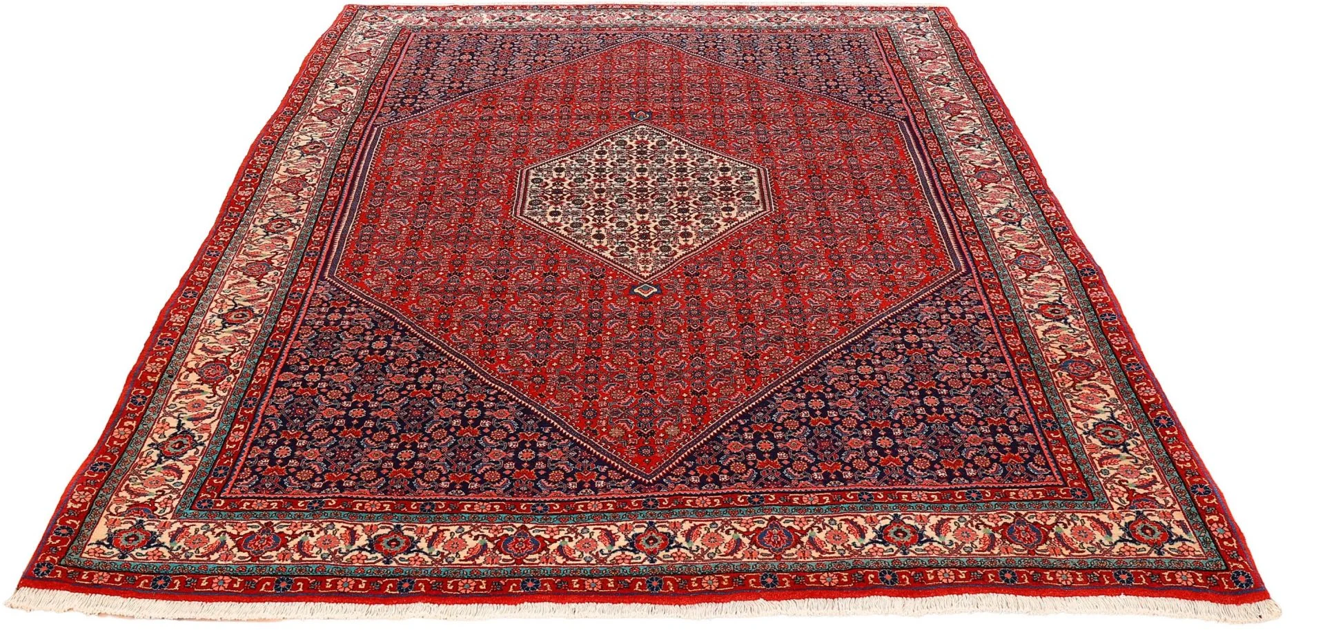 Alternative view of Wool Bijar Persian Rug 221 × 312 cm, hand-knotted
