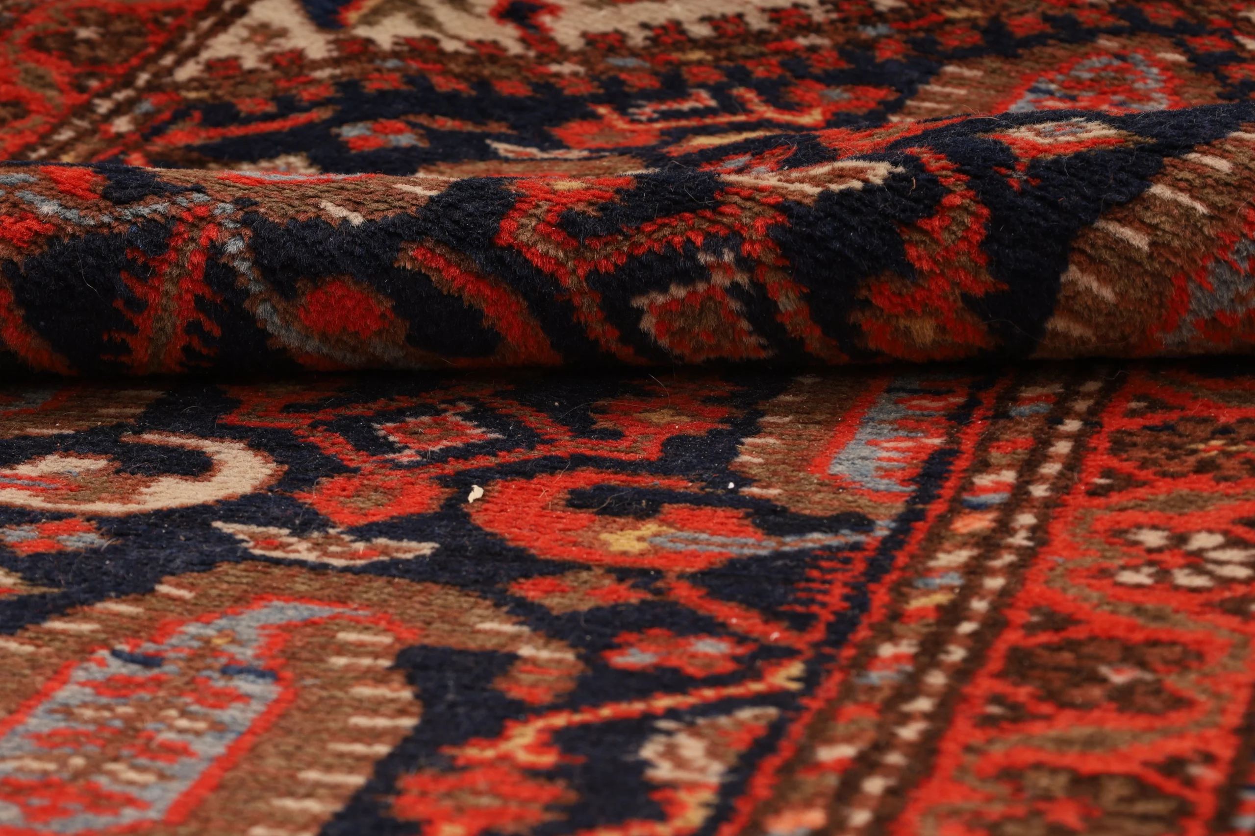 Hand-Knotted Malayer Persian Rug, 508 × 100 cm, Wool - Image 4