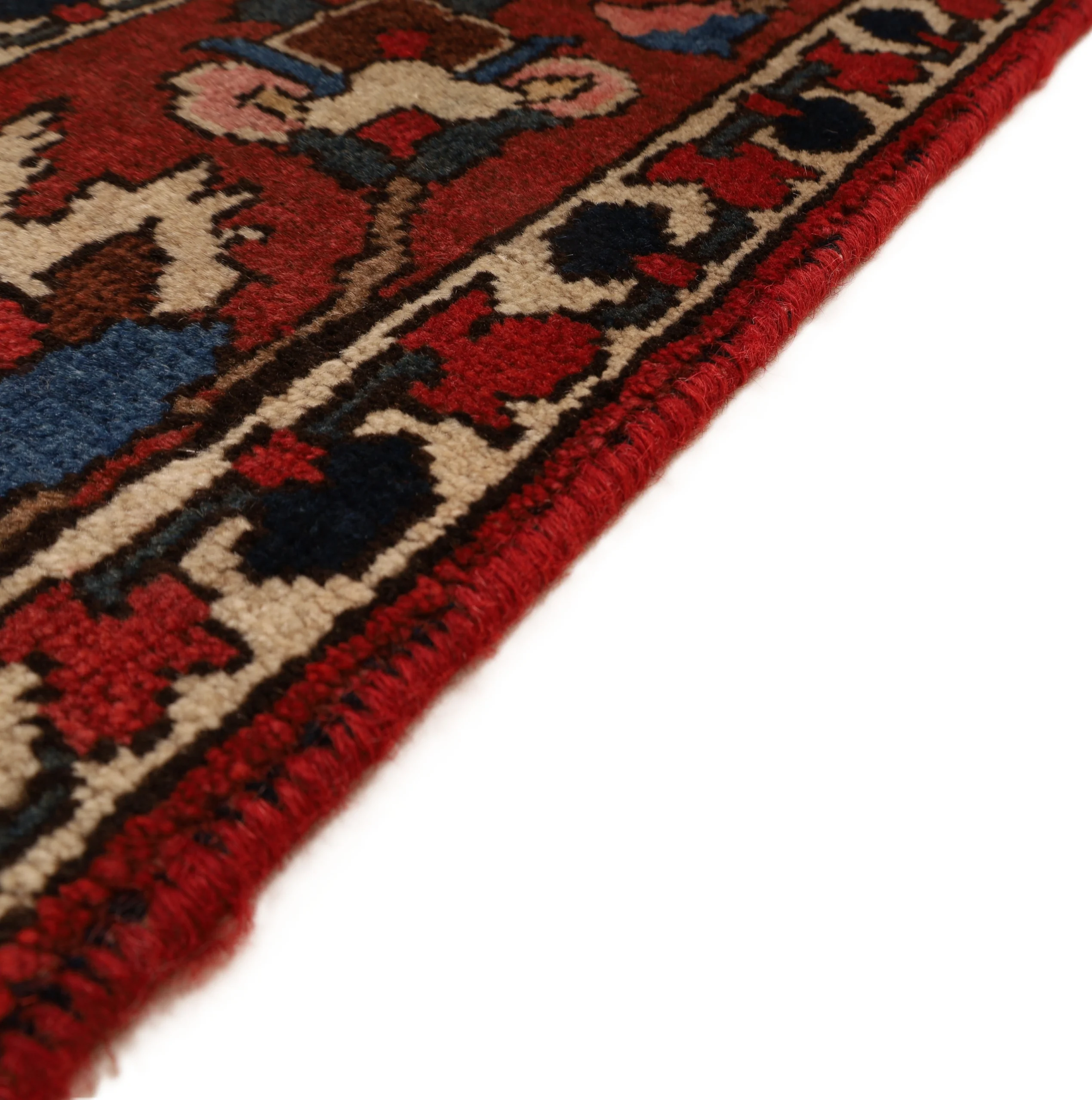 Wool Bakhtiari Persian Rug 208 × 137 cm, hand-knotted - Image 9