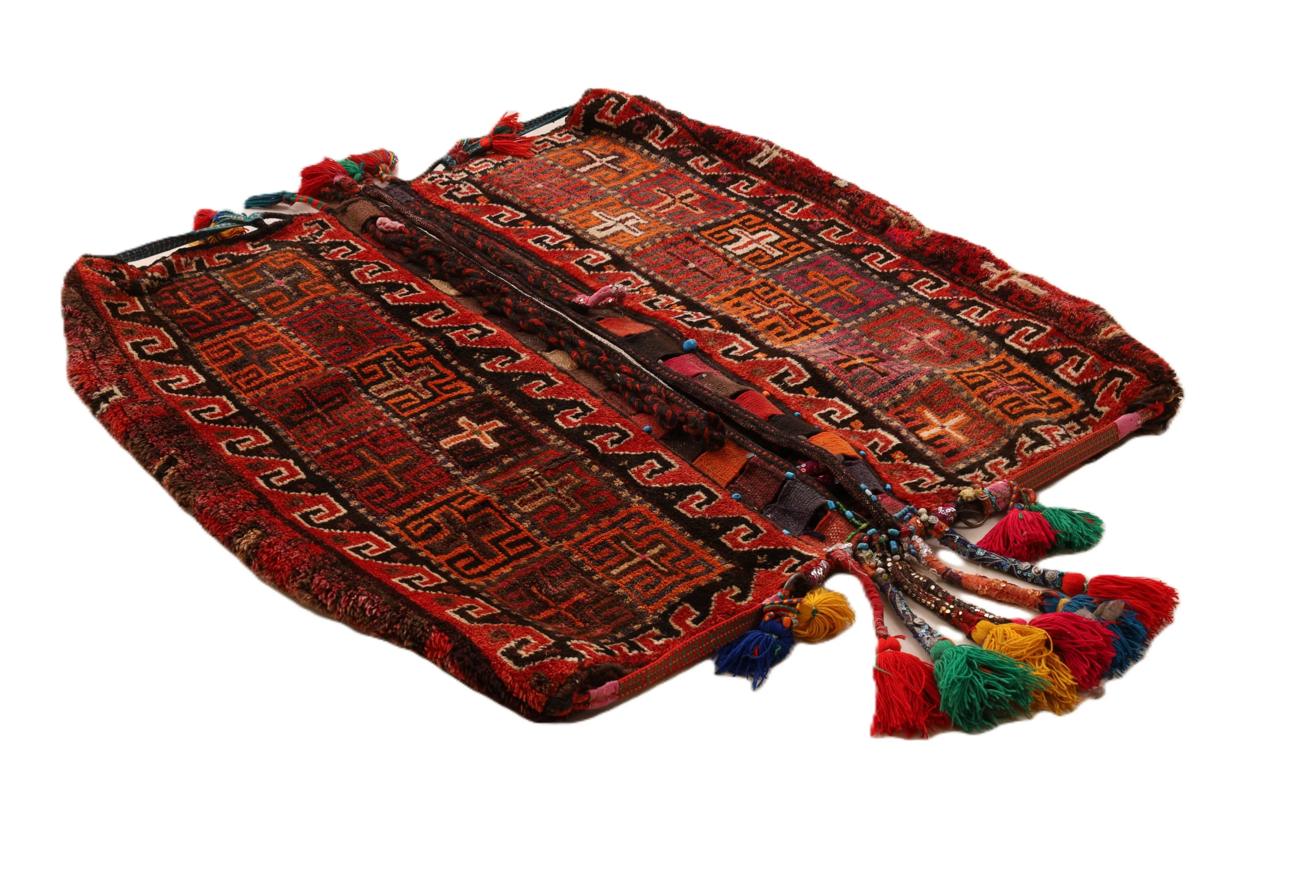 Alternative view of Qashqai Persian Rug 138 × 127 cm in Wool, hand-knotted