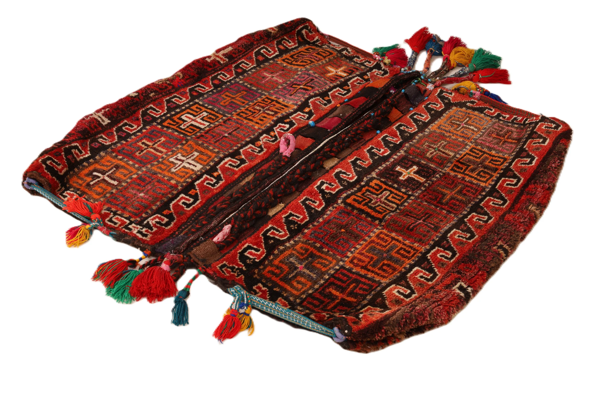 Qashqai Persian Rug 138 × 127 cm in Wool, hand-knotted - Image 9