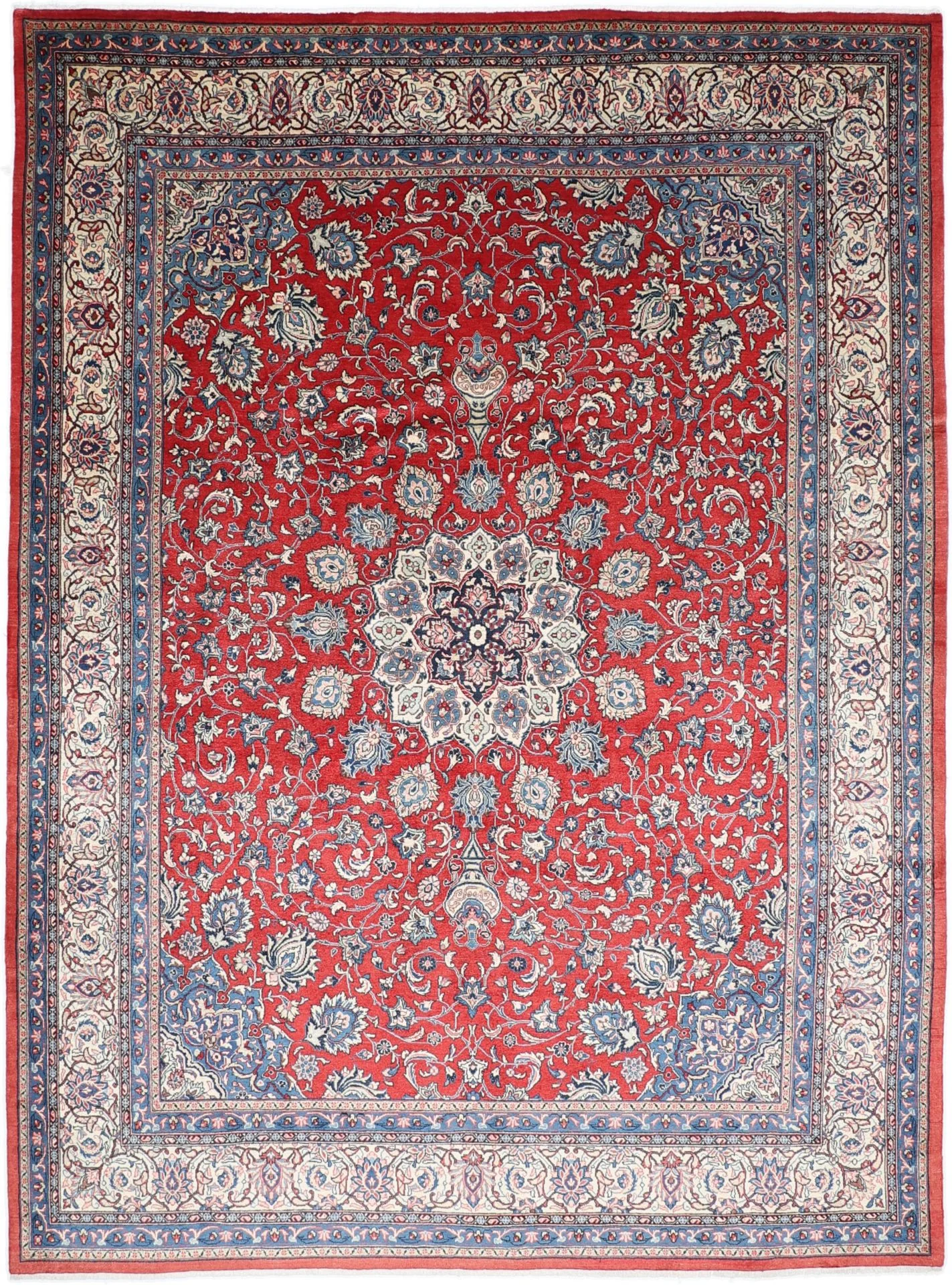 Sarouk Persian Rug 270 × 362 cm in Wool, hand-knotted