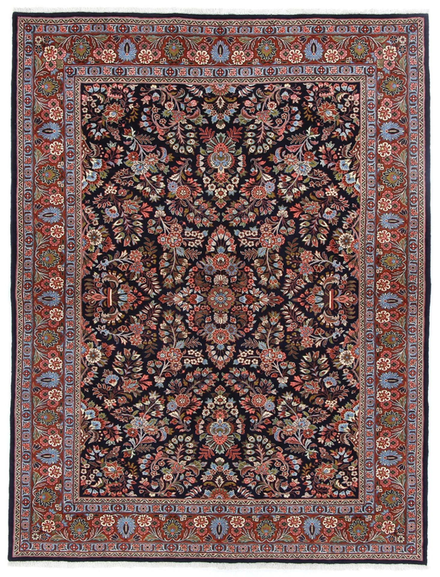 Wool Bijar Persian Rug 177 × 232 cm, hand-knotted