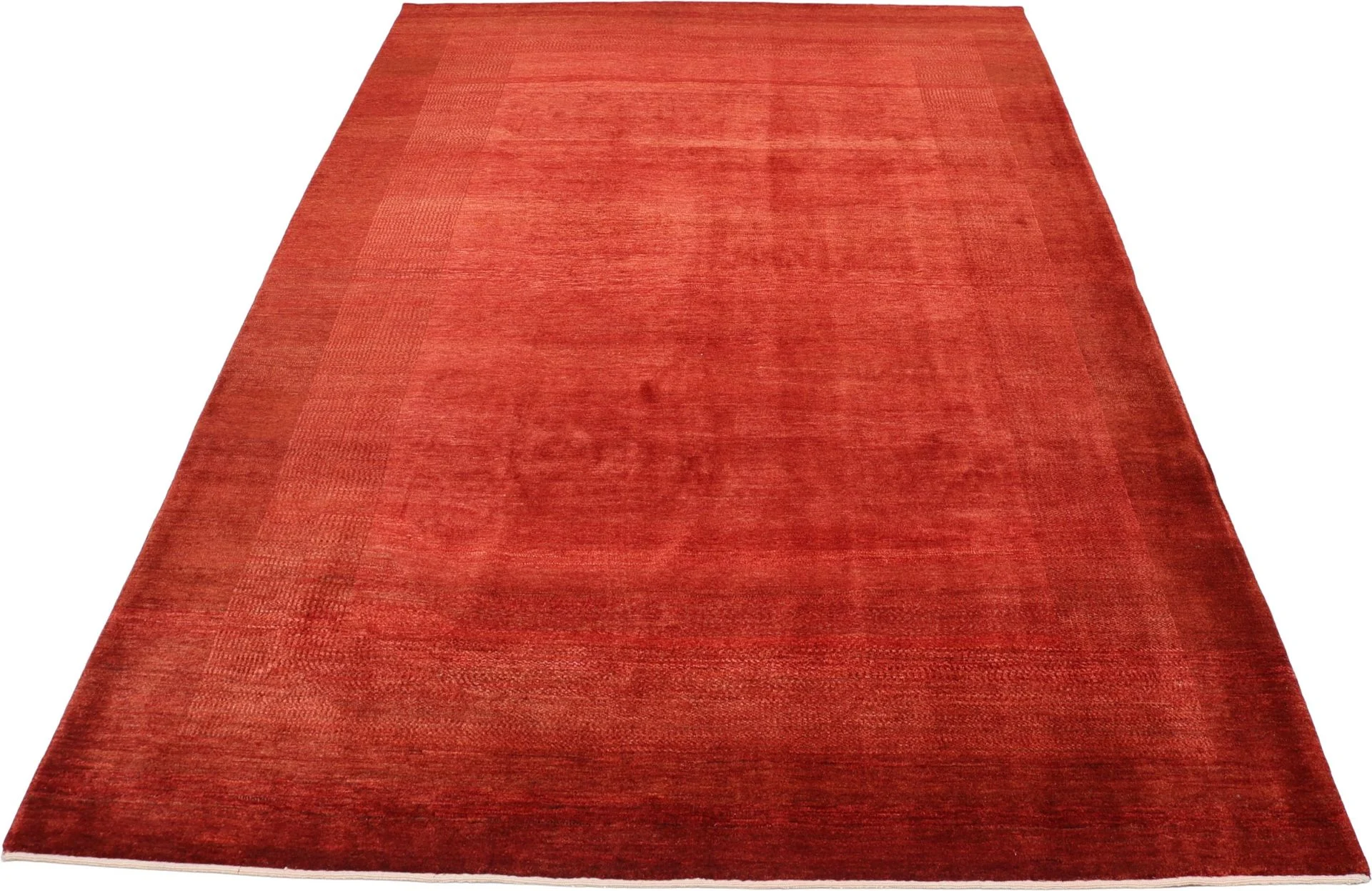 Alternative view of Hand-Knotted Loribaft Persian Rug, 208 × 300 cm, Wool