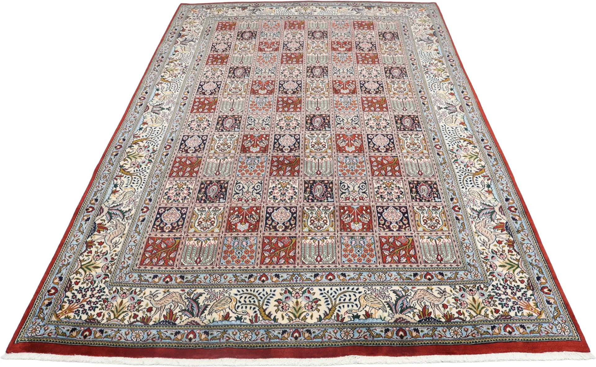 Alternative view of Wool Moud Persian Rug 194 × 294 cm, hand-knotted