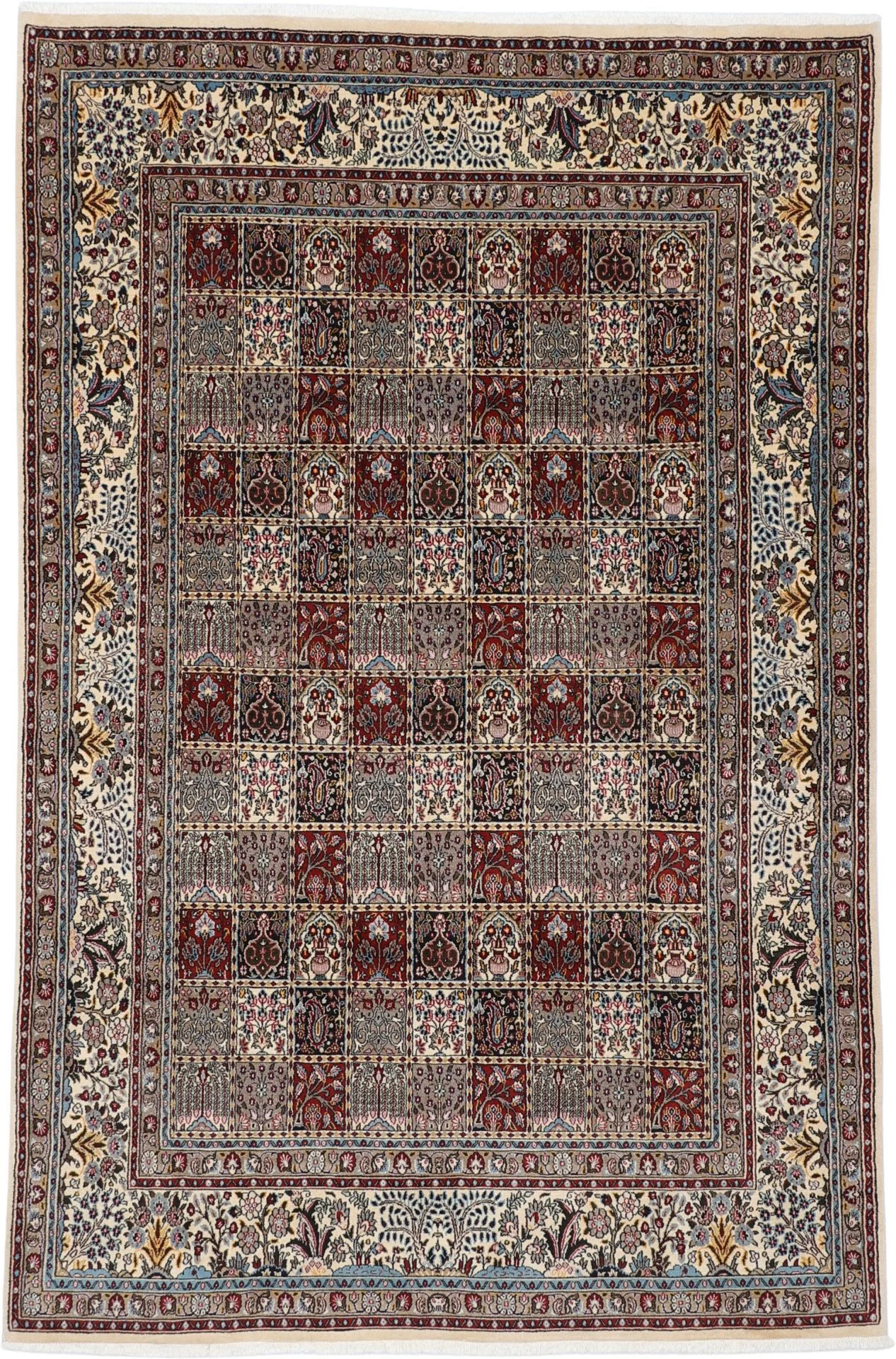 Moud Persian Rug 198 × 300 cm in Wool, hand-knotted