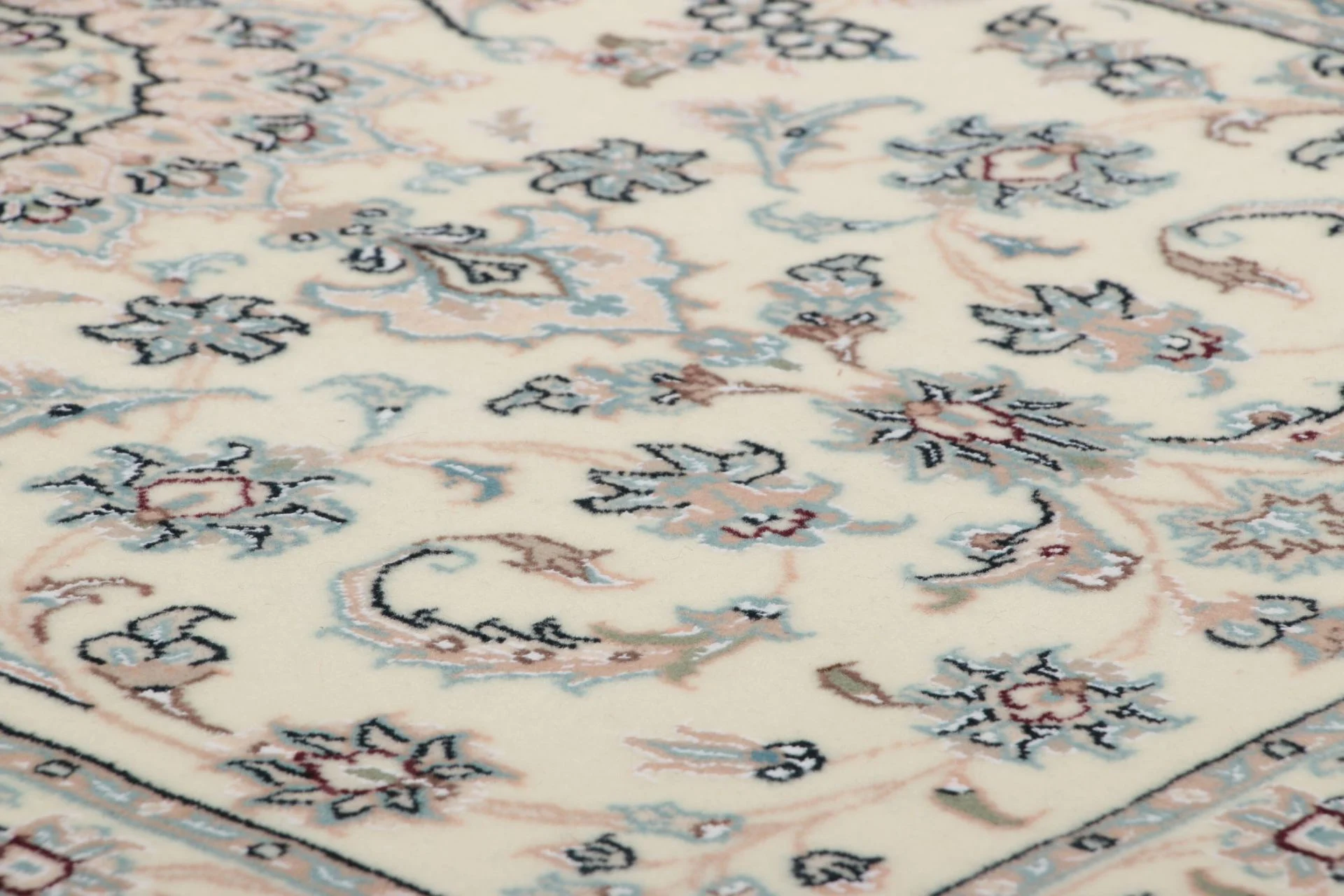 Wool & Silk Persian Rug 80 × 300 cm, hand-knotted - Image 4