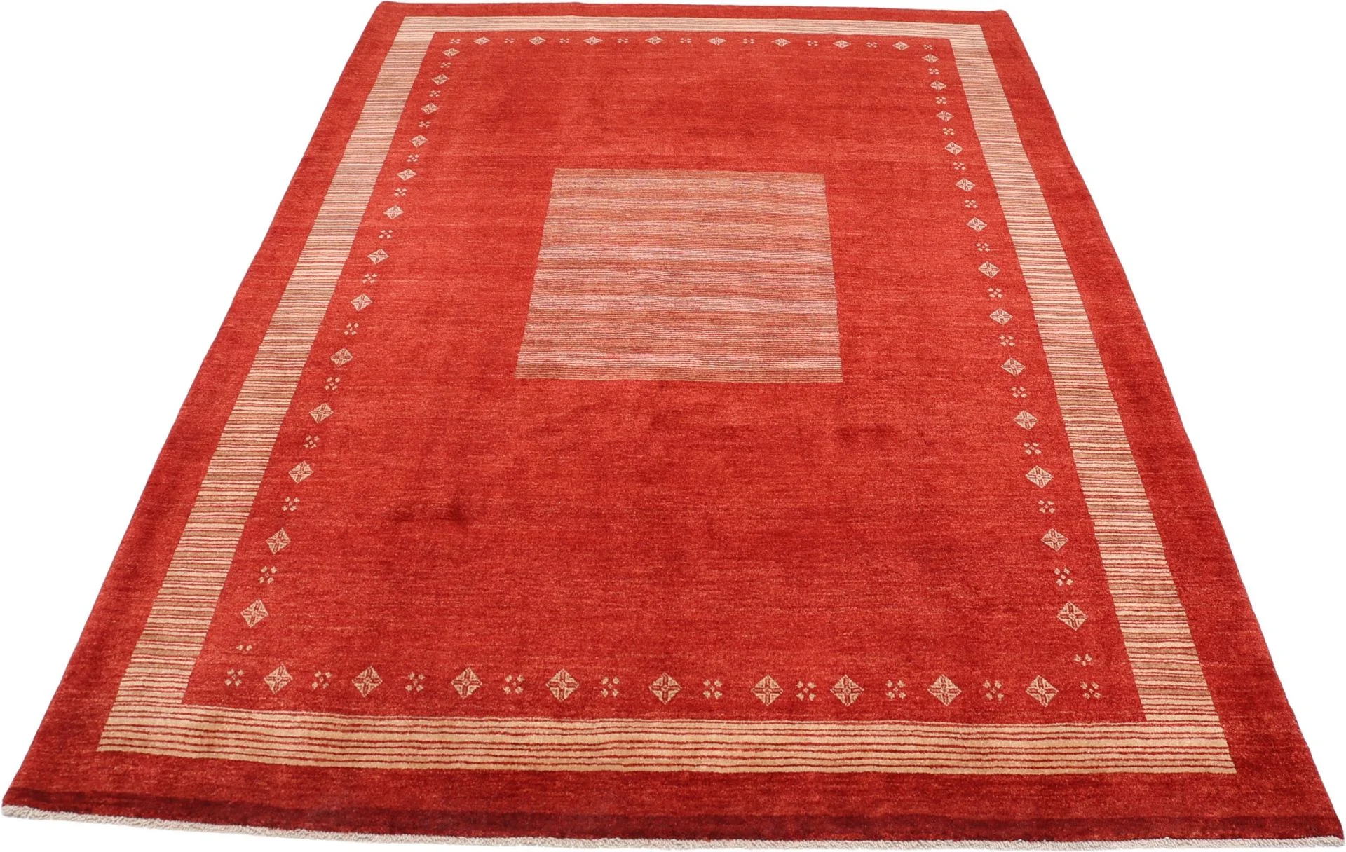 Alternative view of Wool Loribaft Persian Rug 215 × 305 cm, hand-knotted