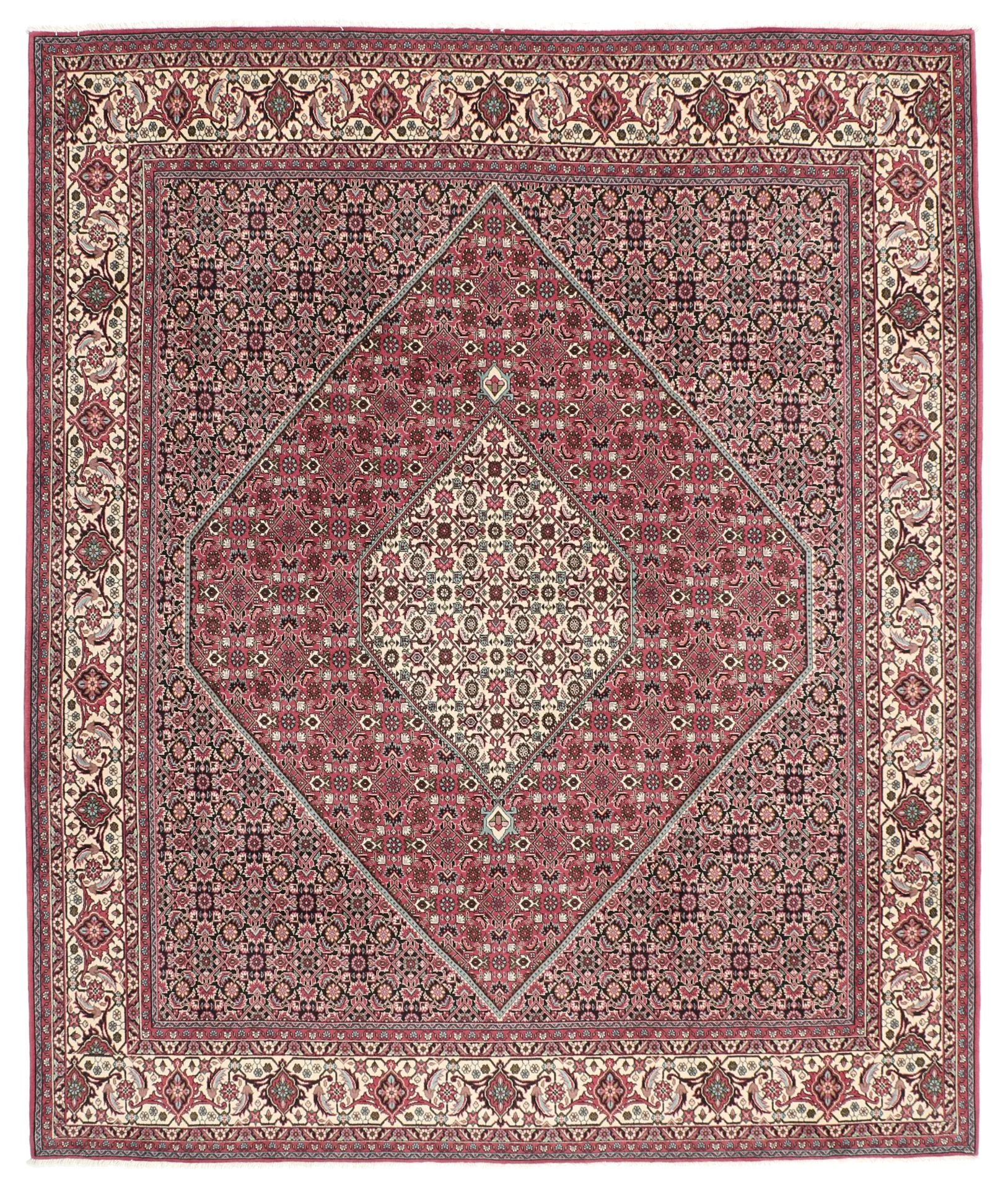Wool Bijar Persian Rug 250 × 300 cm, hand-knotted