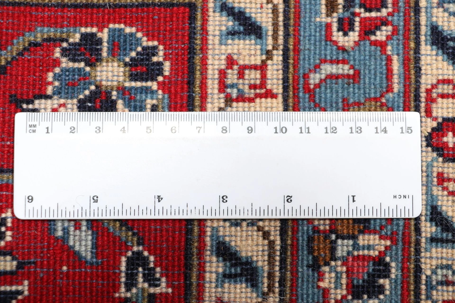Hand-Knotted Kashan Persian Rug, 251 × 340 cm, Wool - Image 11