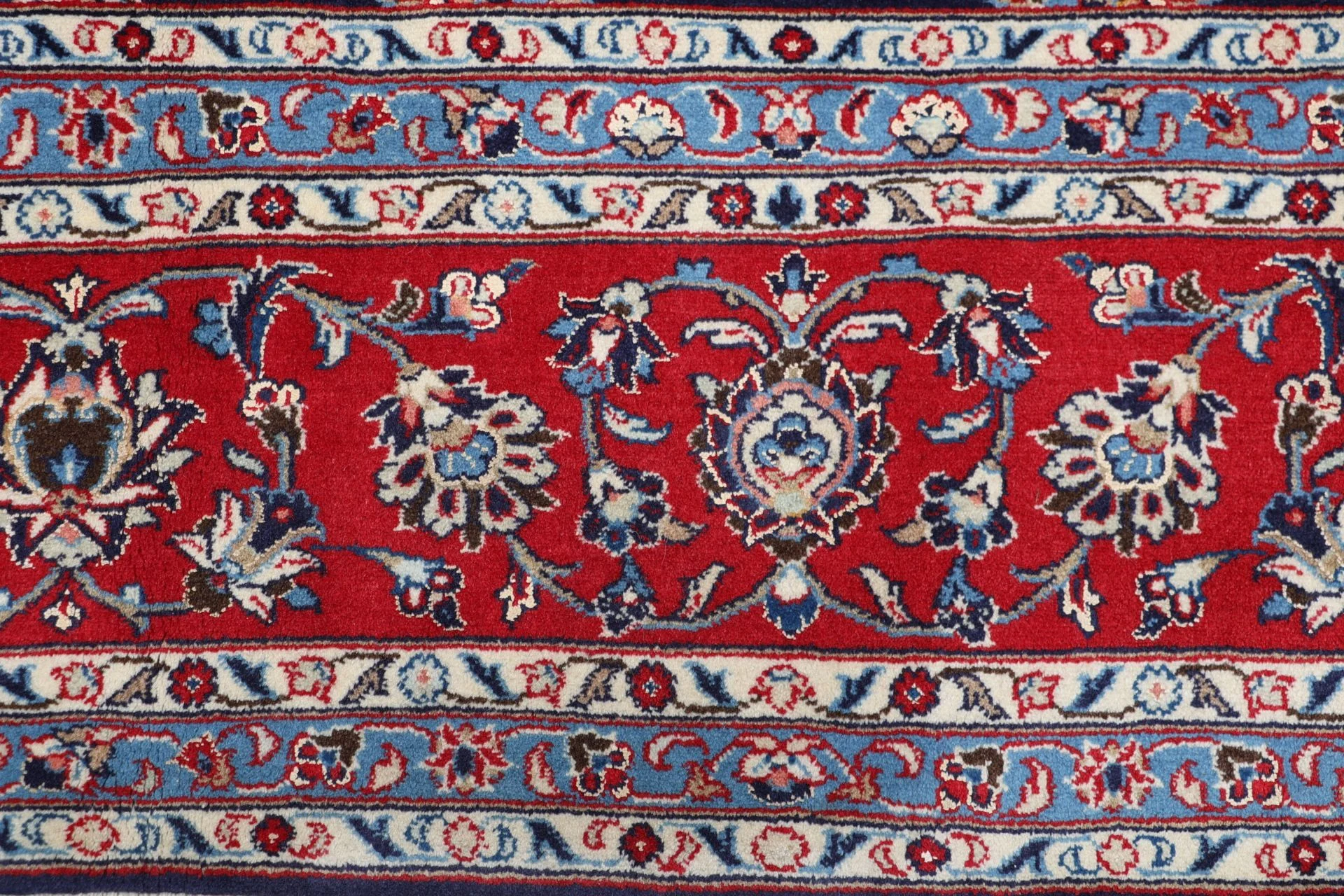 Hand-Knotted Kashan Persian Rug, 250 × 350 cm, Wool - Image 8