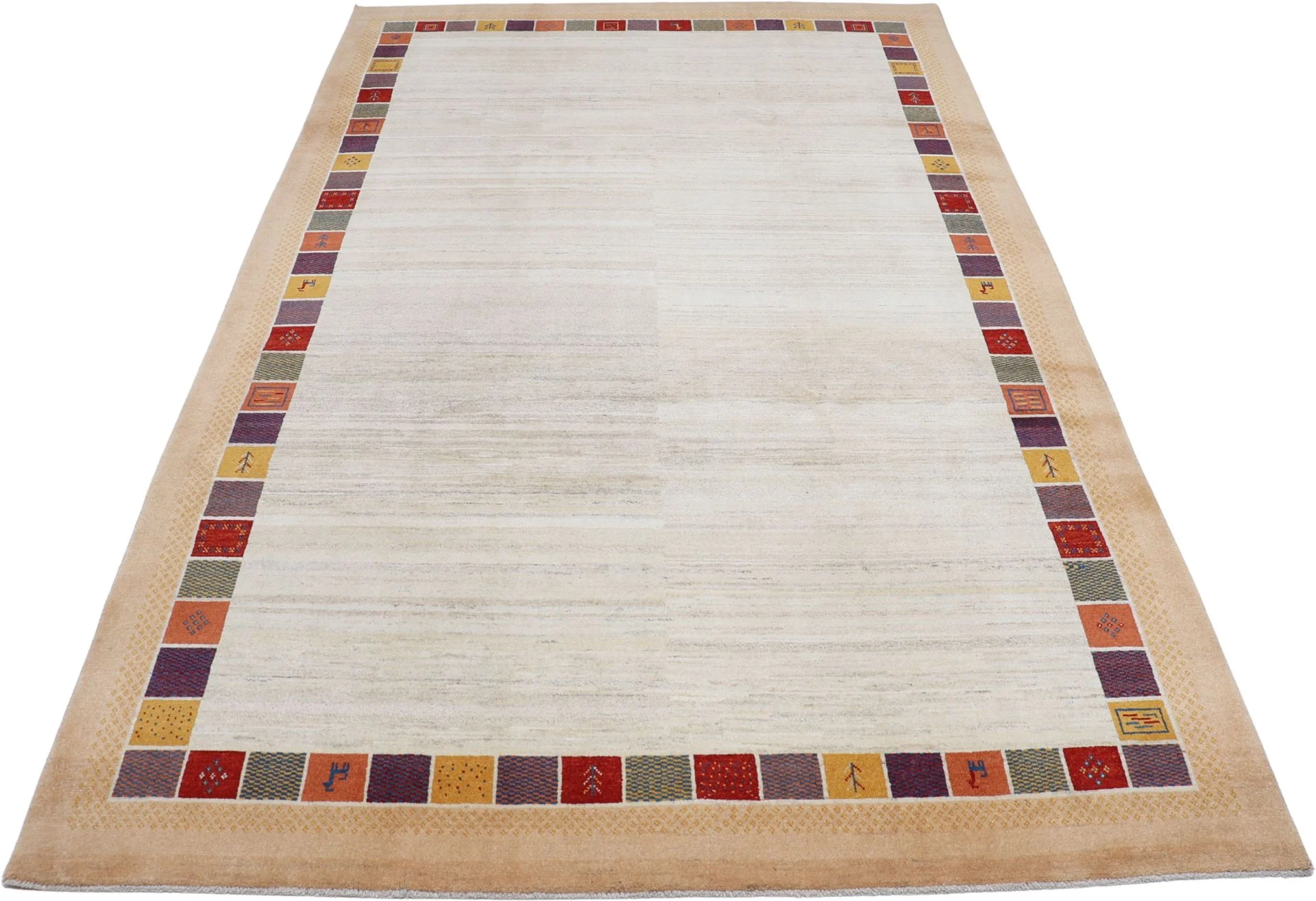 Alternative view of Wool Loribaft Persian Rug 200 × 315 cm, hand-knotted
