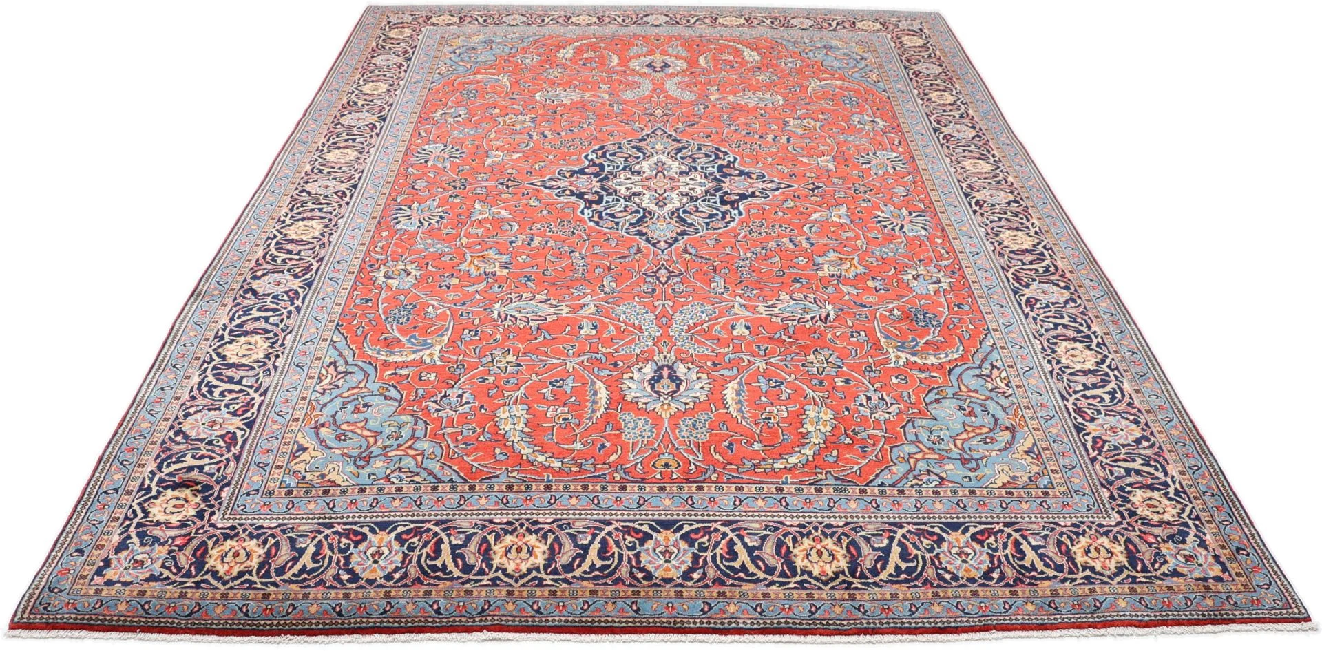 Alternative view of Hand-Knotted Sarouk Persian Rug, 248 × 347 cm, Wool