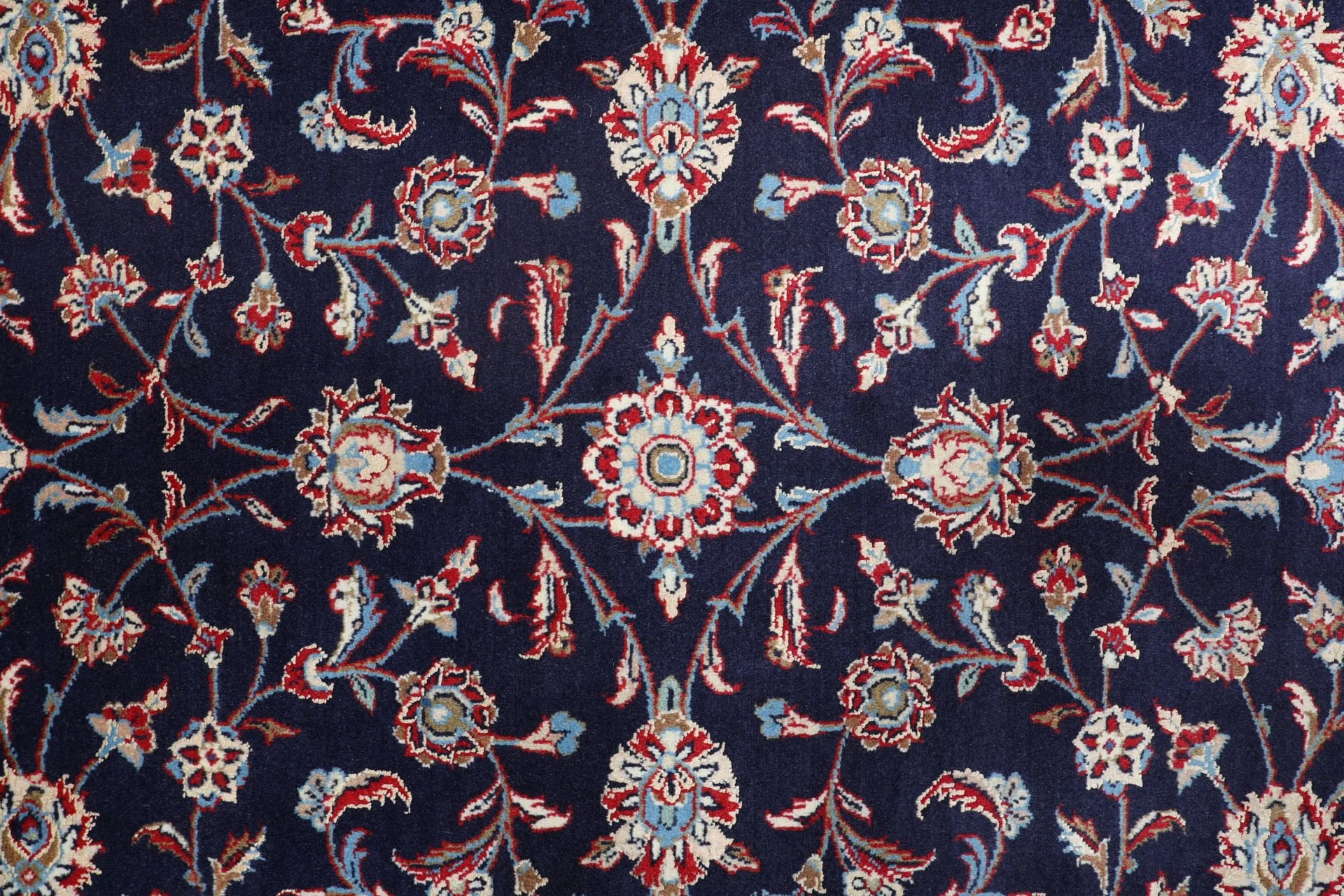 Hand-Knotted Kashan Persian Rug, 245 × 348 cm, Wool - Image 9