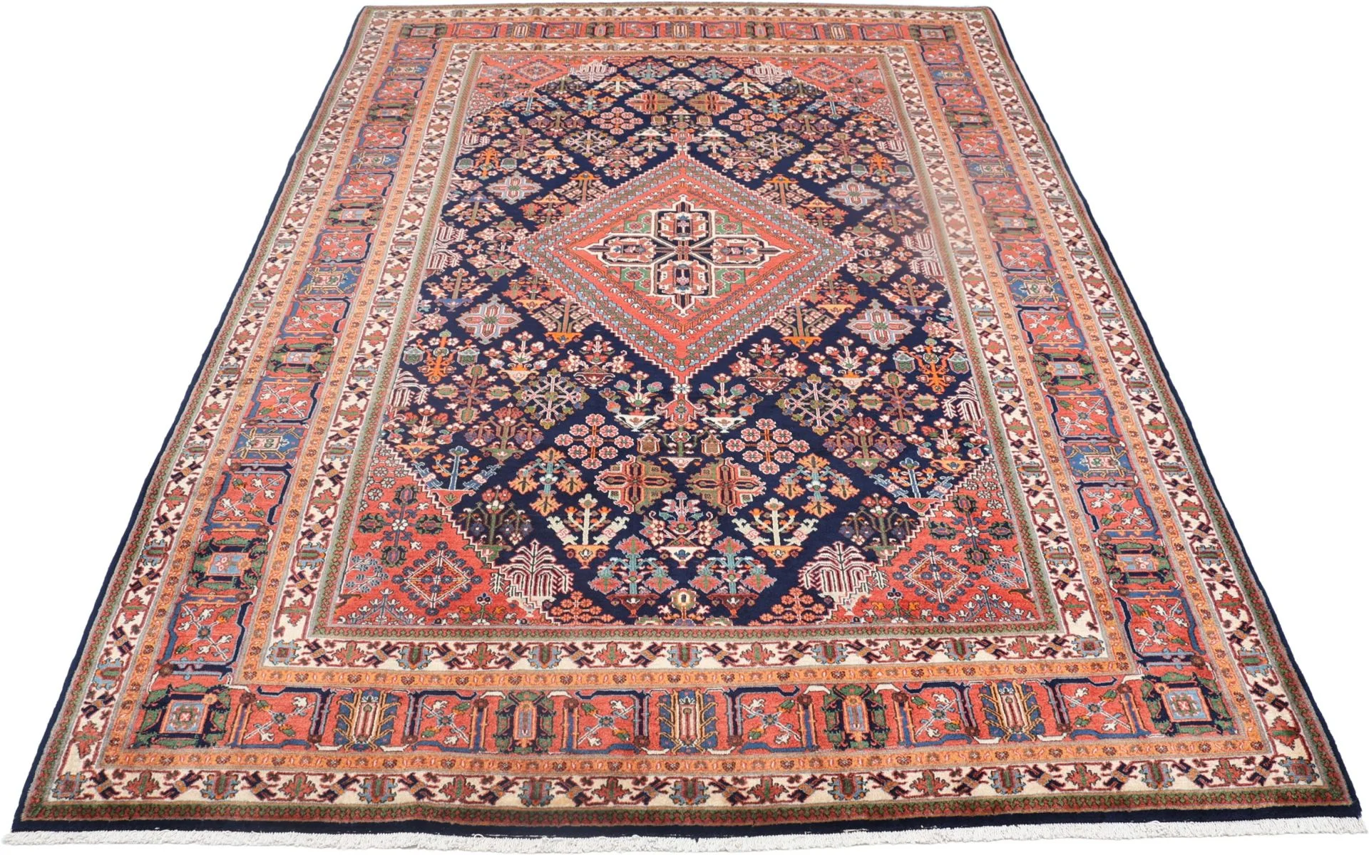 Alternative view of Hand-Knotted Persian Rug, 217 × 307 cm, Wool