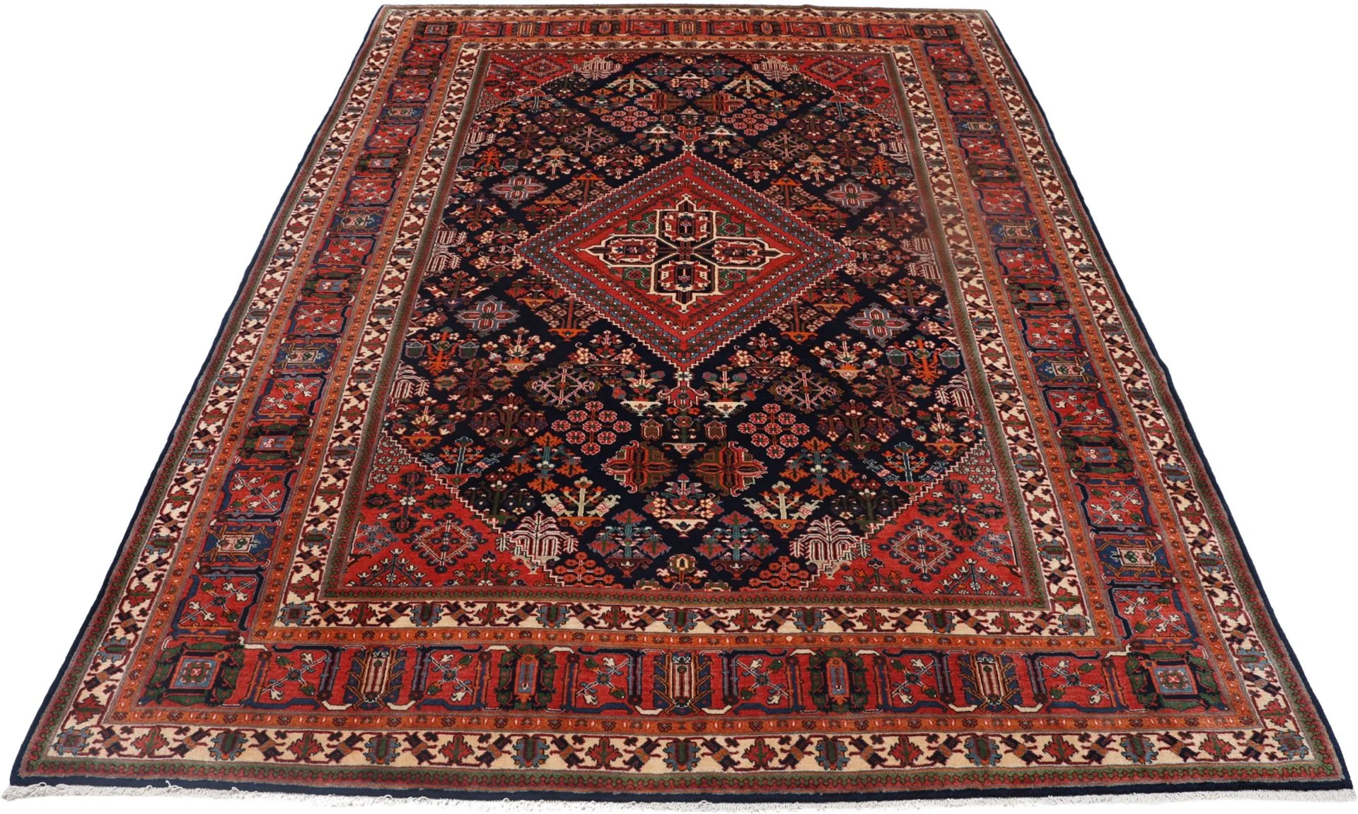 Hand-Knotted Persian Rug, 217 × 307 cm, Wool - Image 7