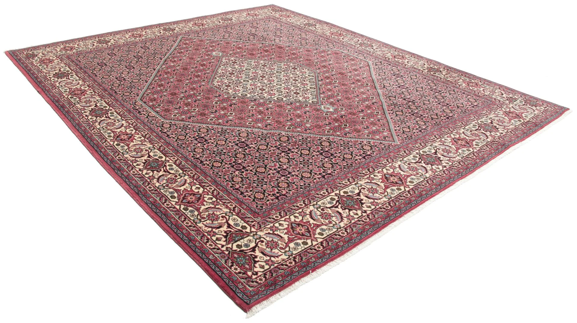 Alternative view of Wool Bijar Persian Rug 250 × 300 cm, hand-knotted