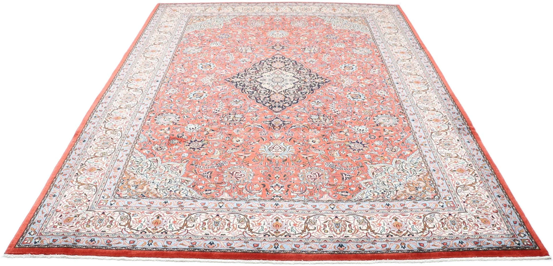 Alternative view of Sarouk Persian Rug 261 × 348 cm in Wool, hand-knotted