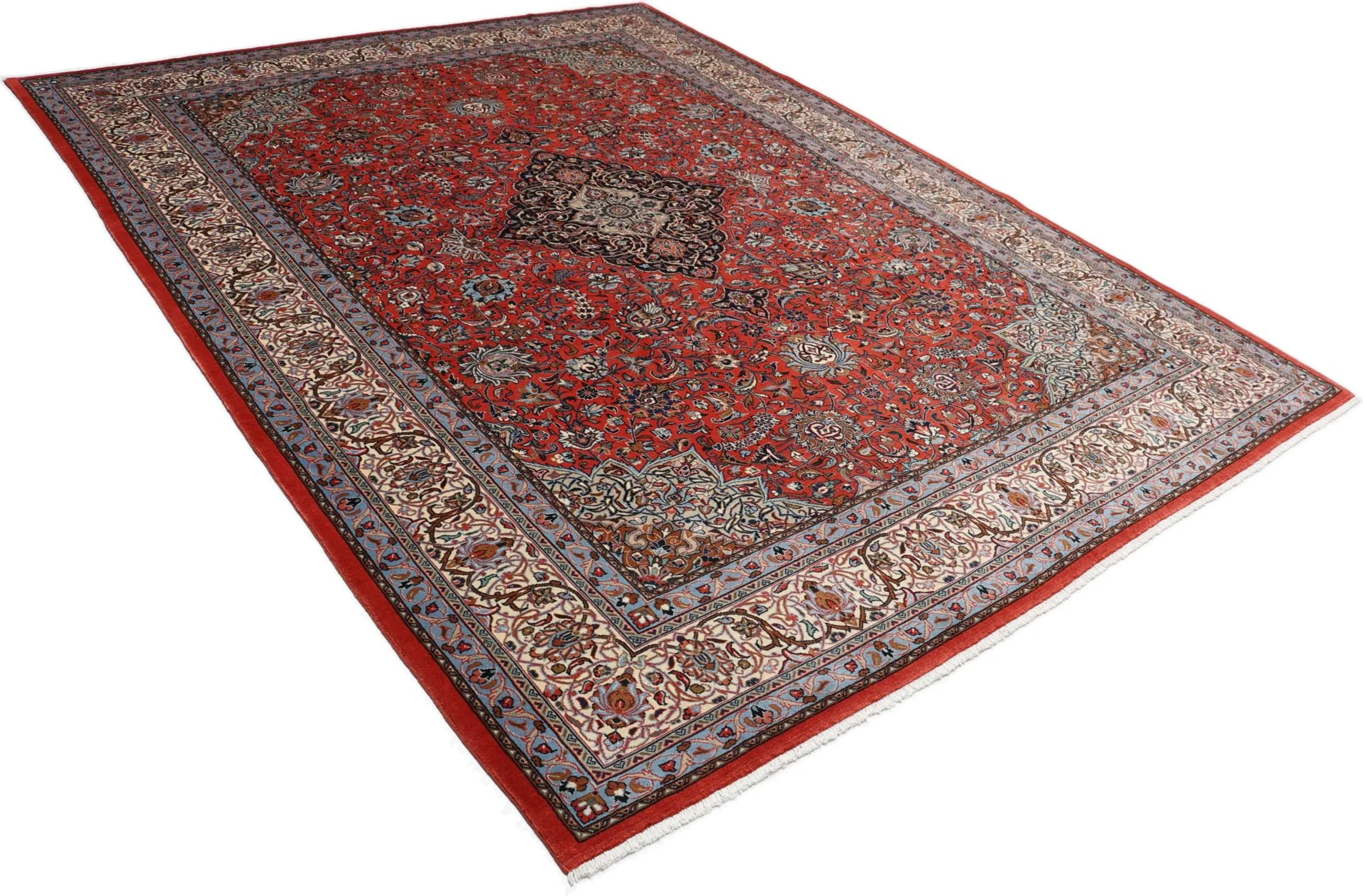 Sarouk Persian Rug 261 × 348 cm in Wool, hand-knotted - Image 4