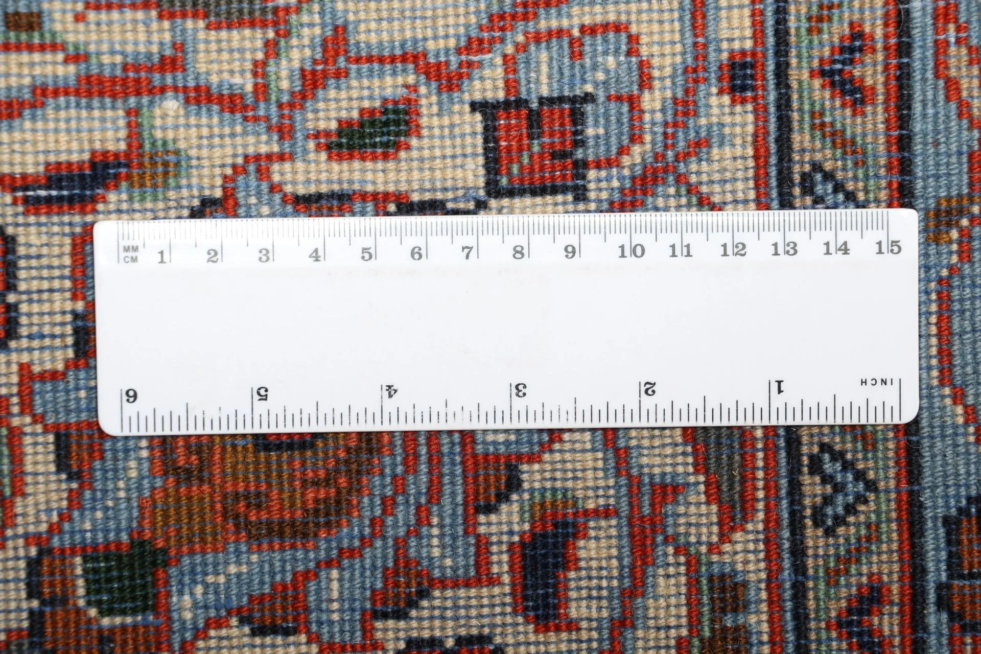 Sarouk Persian Rug 261 × 348 cm in Wool, hand-knotted - Image 11