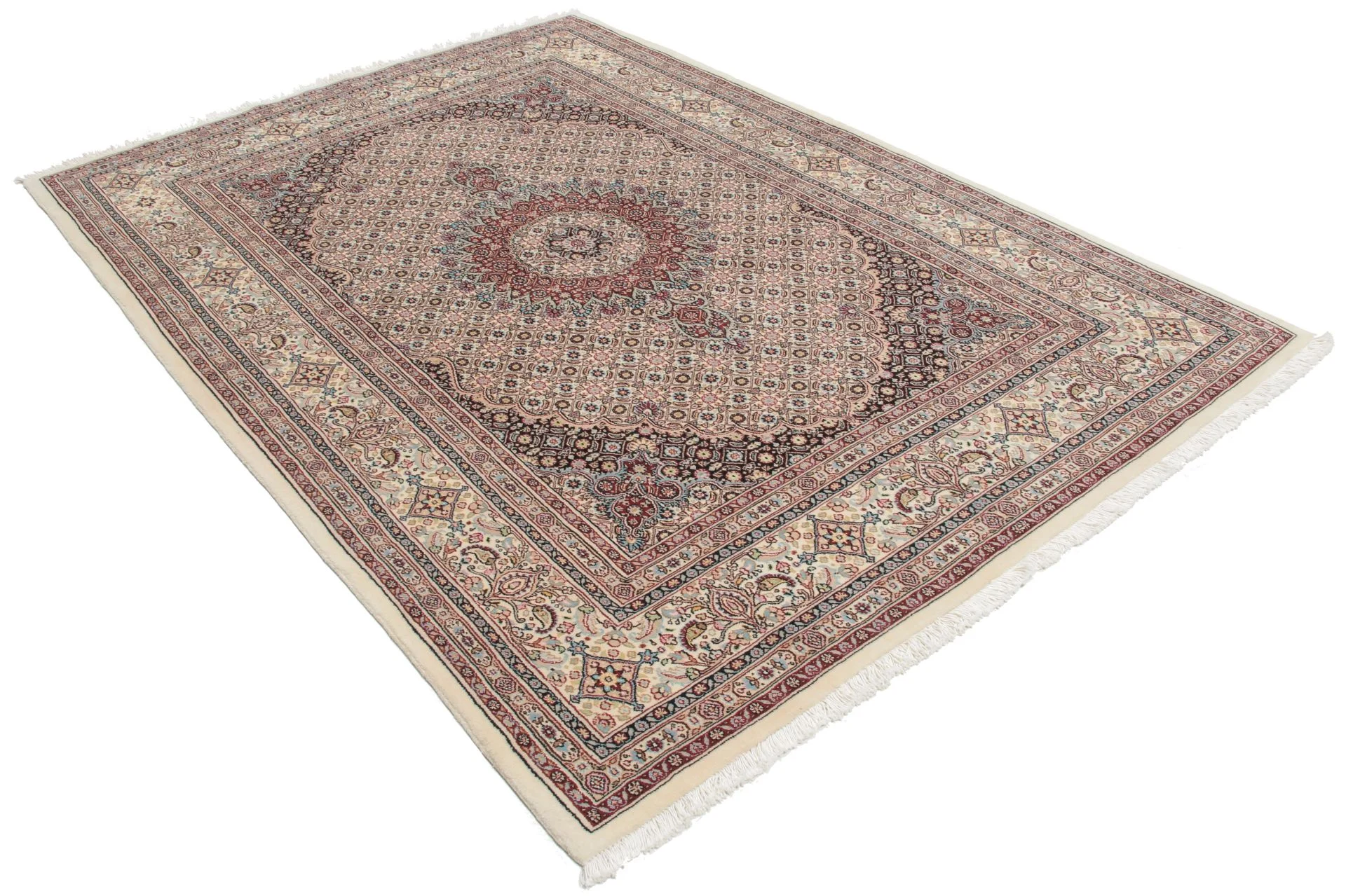 Alternative view of Moud Persian Rug 152 × 218 cm in Wool, hand-knotted